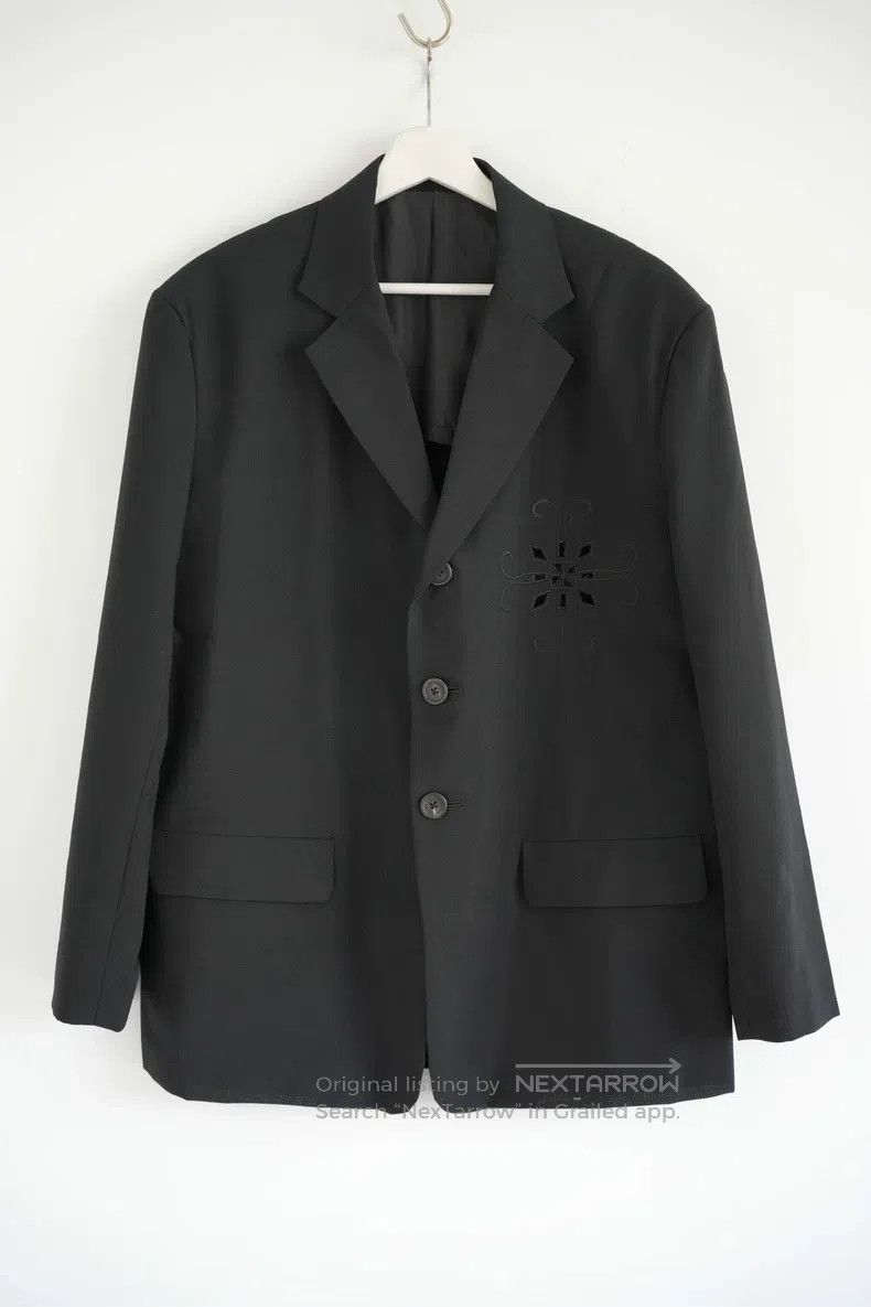 Yohji Yamamoto YOHJI YAMAMOTO Floral Hollow Out Suit Size US S / EU 44-46 / 1 - 1 Thumbnail