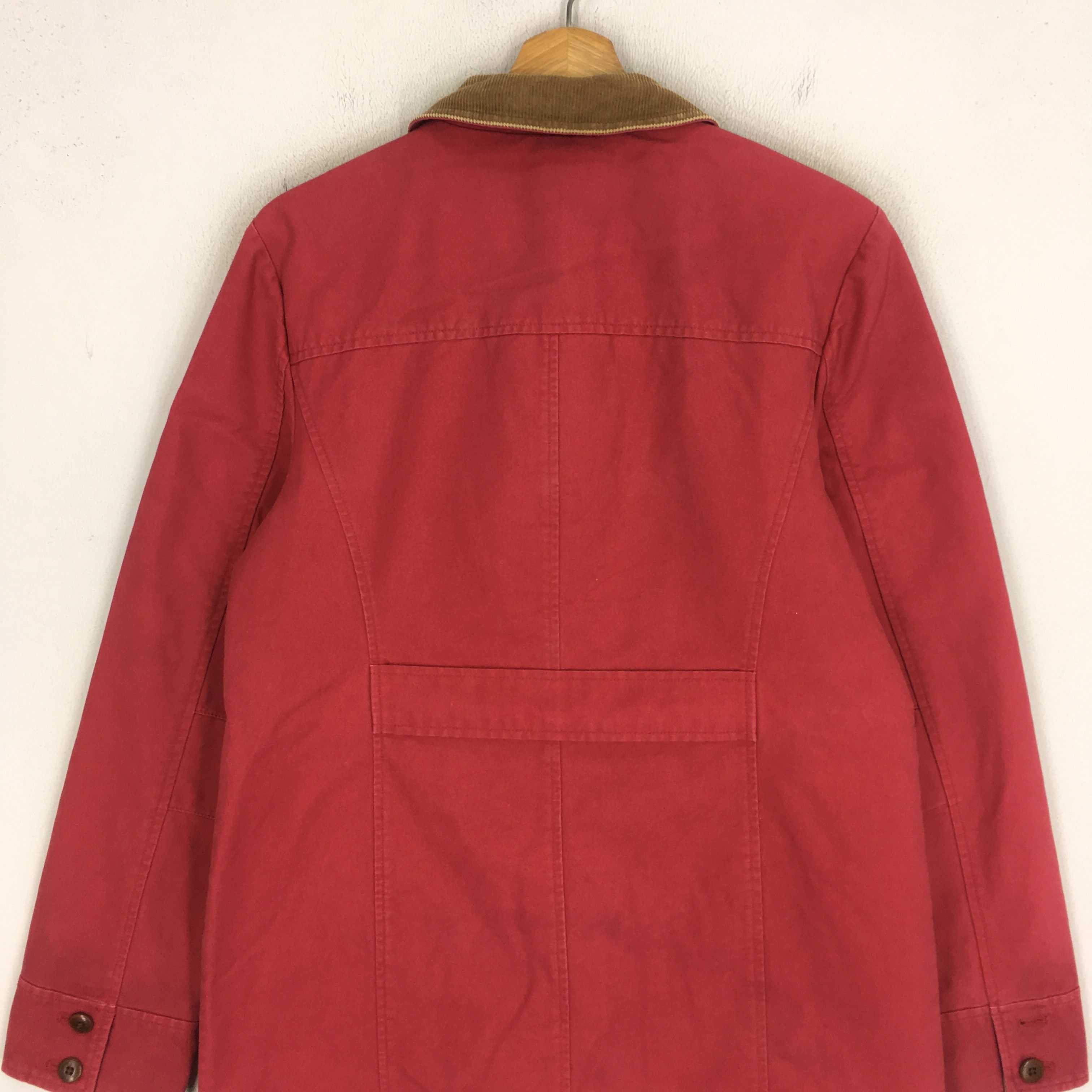 L.L. Bean Vintage 90's LL Bean Red Four Pocket Workwear Jacket - 1851 Size US M / EU 48-50 / 2 - 9 Thumbnail