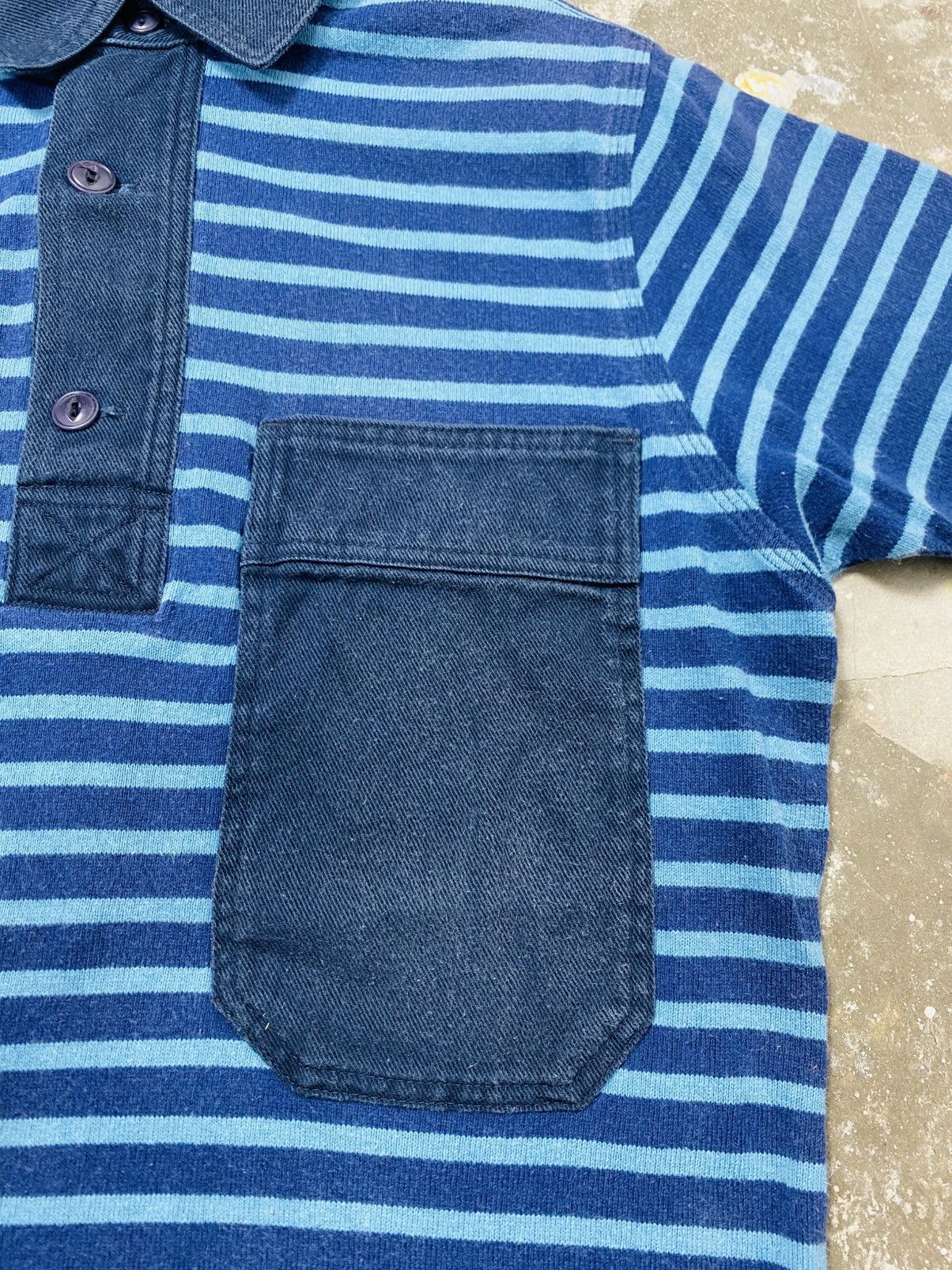 Nigel Cabourn Vintage Nigel Carbourn Polo Shirt Size US S / EU 44-46 / 1 - 7 Thumbnail