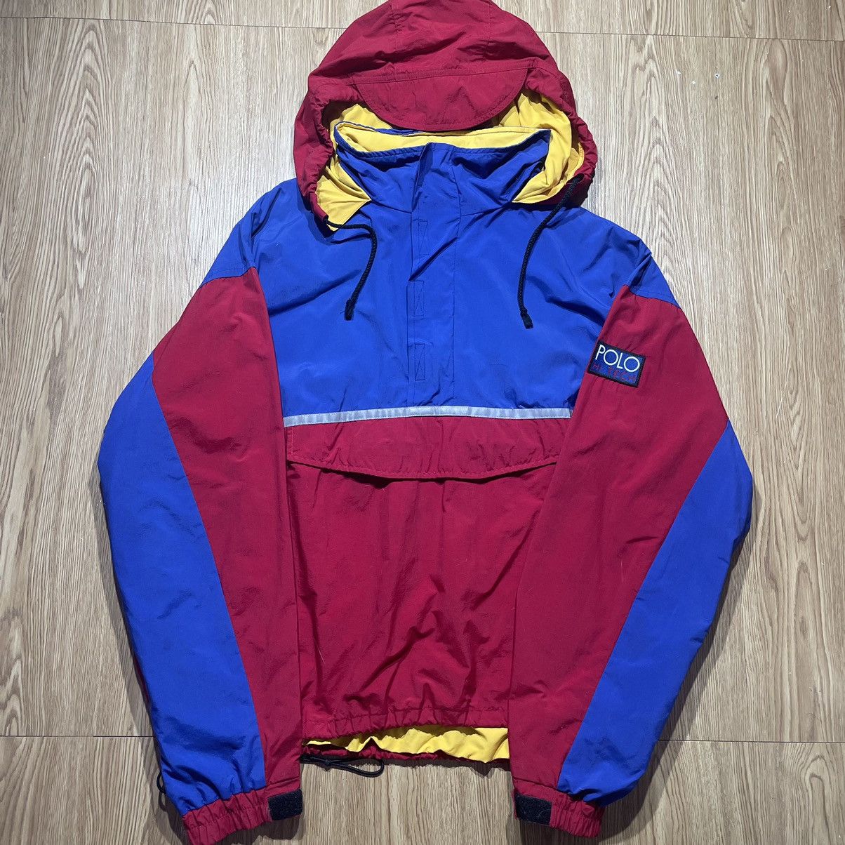 Polo Ralph Lauren × Ralph Lauren × Vintage Anorak Jacket Polo Hi Tech Vintage 1992 Size US XL / EU 56 / 4 - 7 Thumbnail