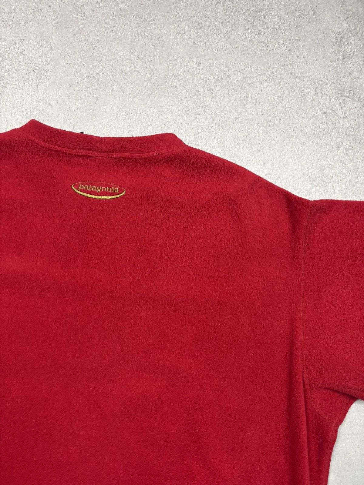 Patagonia Vintage 90s Patagonia Synchilla Fleece Crewneck Red XL USA Size US XL / EU 56 / 4 - 4 Thumbnail