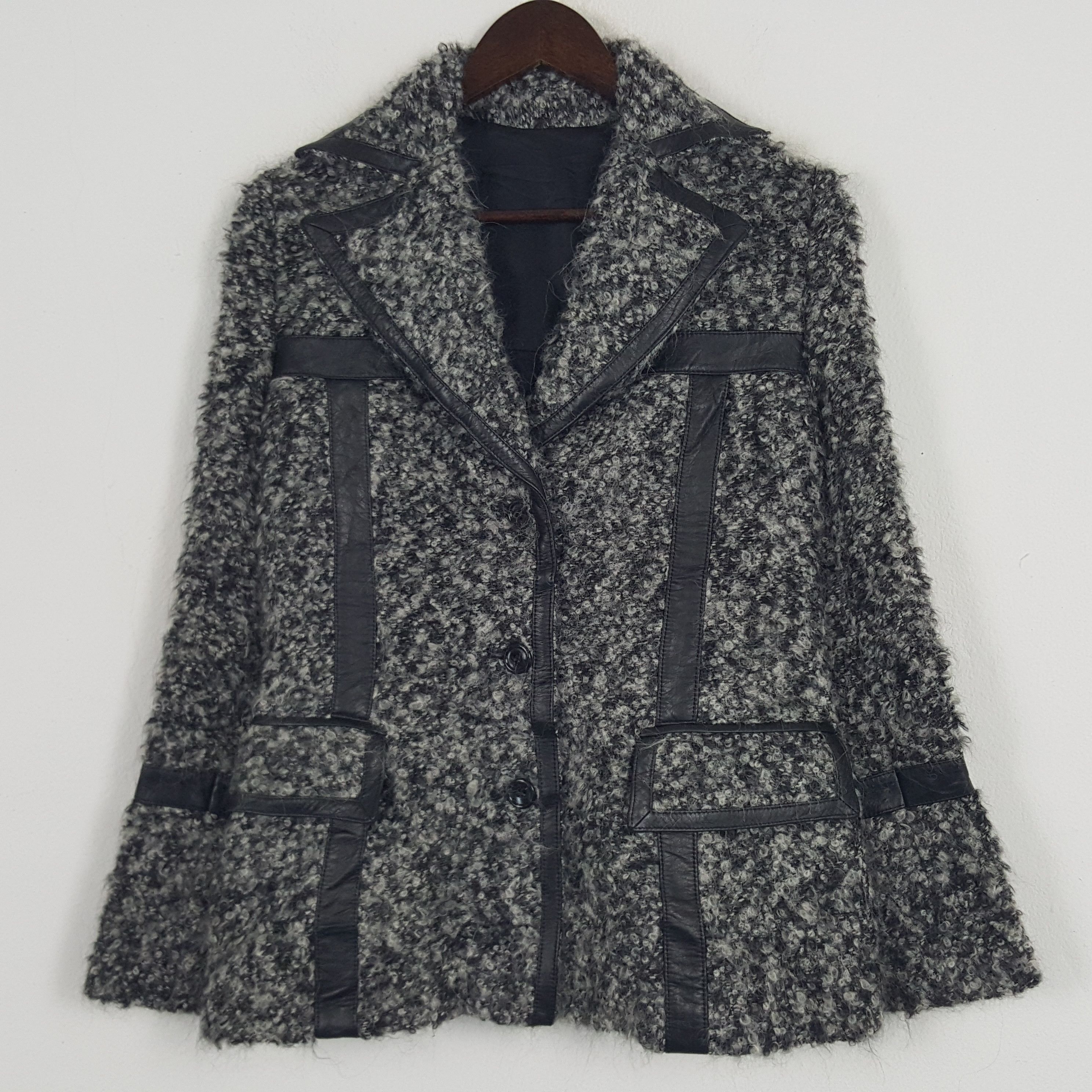 5351 POUR LES HOMMES × Vintage Vintage 5351 Poul Les Femmes Sherpa Winter Jacket Size XS / US 0-2 / IT 36-38 - 1 Thumbnail