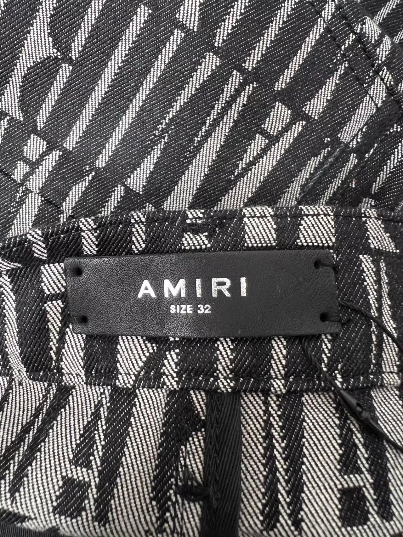 Amiri AMIRI Letter Logo Side Button Jeans K1 Size US 32 / EU 48 - 3 Thumbnail
