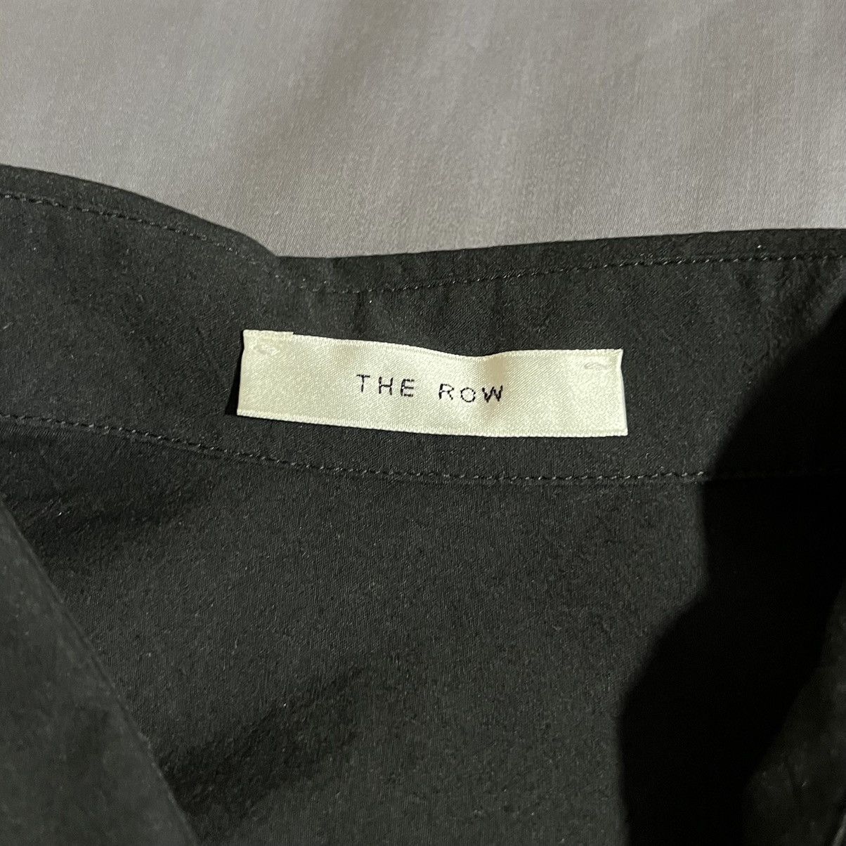 The Row The Row Black Fili Shirt in Cotton & Silk Size US S / EU 44-46 / 1 - 3 Thumbnail