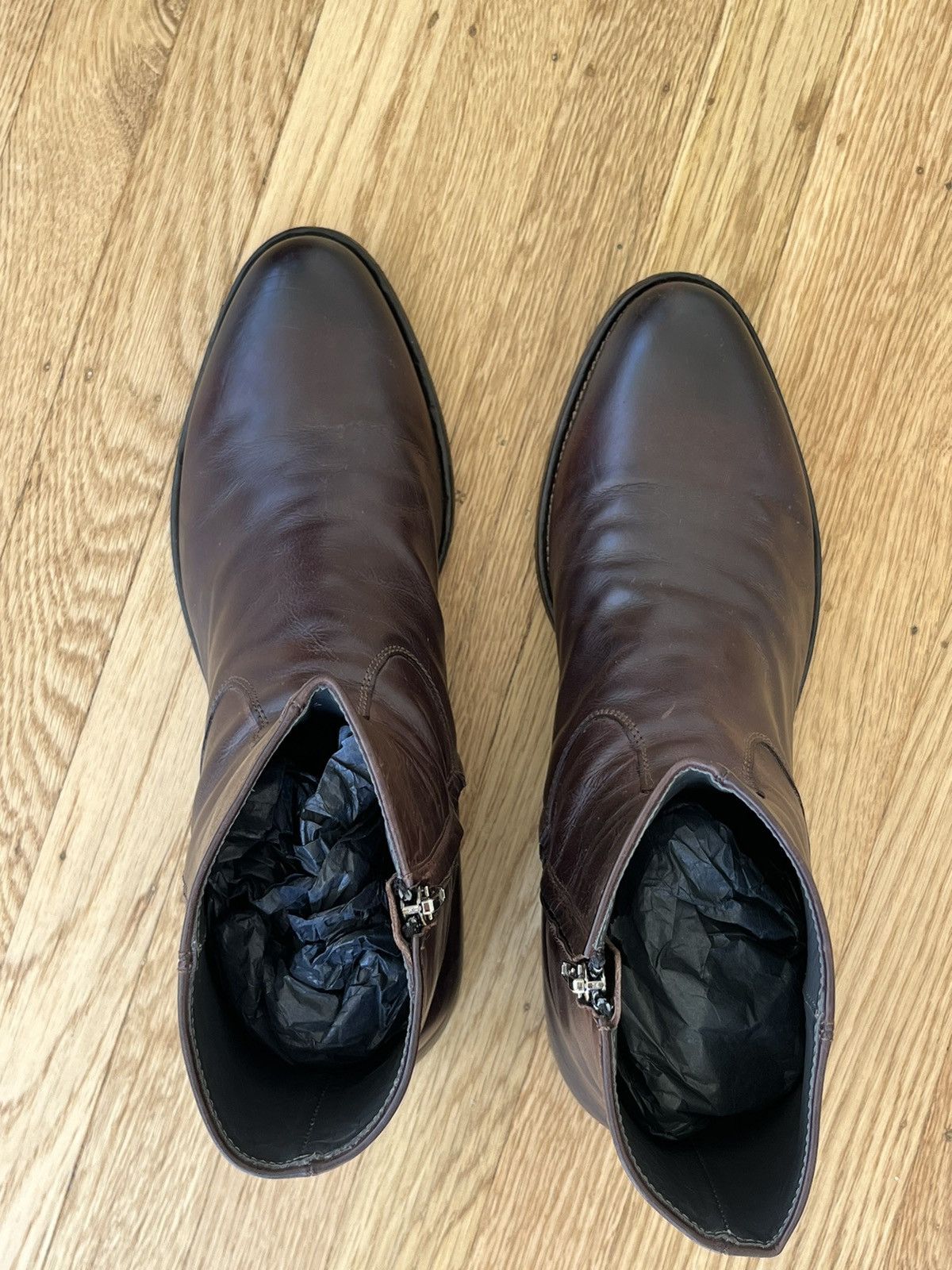 To Boot New York 11.5 | Belvedere Dark Brown Zip Boot | To Boot New York Size US 11.5 / EU 44-45 - 7 Thumbnail