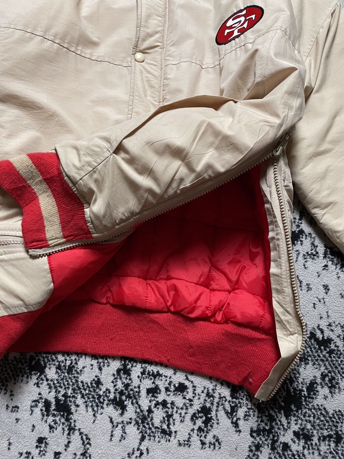 NFL Vintage 90s starter San Francisco 49ers puffer jacket Size US M / EU 48-50 / 2 - 7 Thumbnail