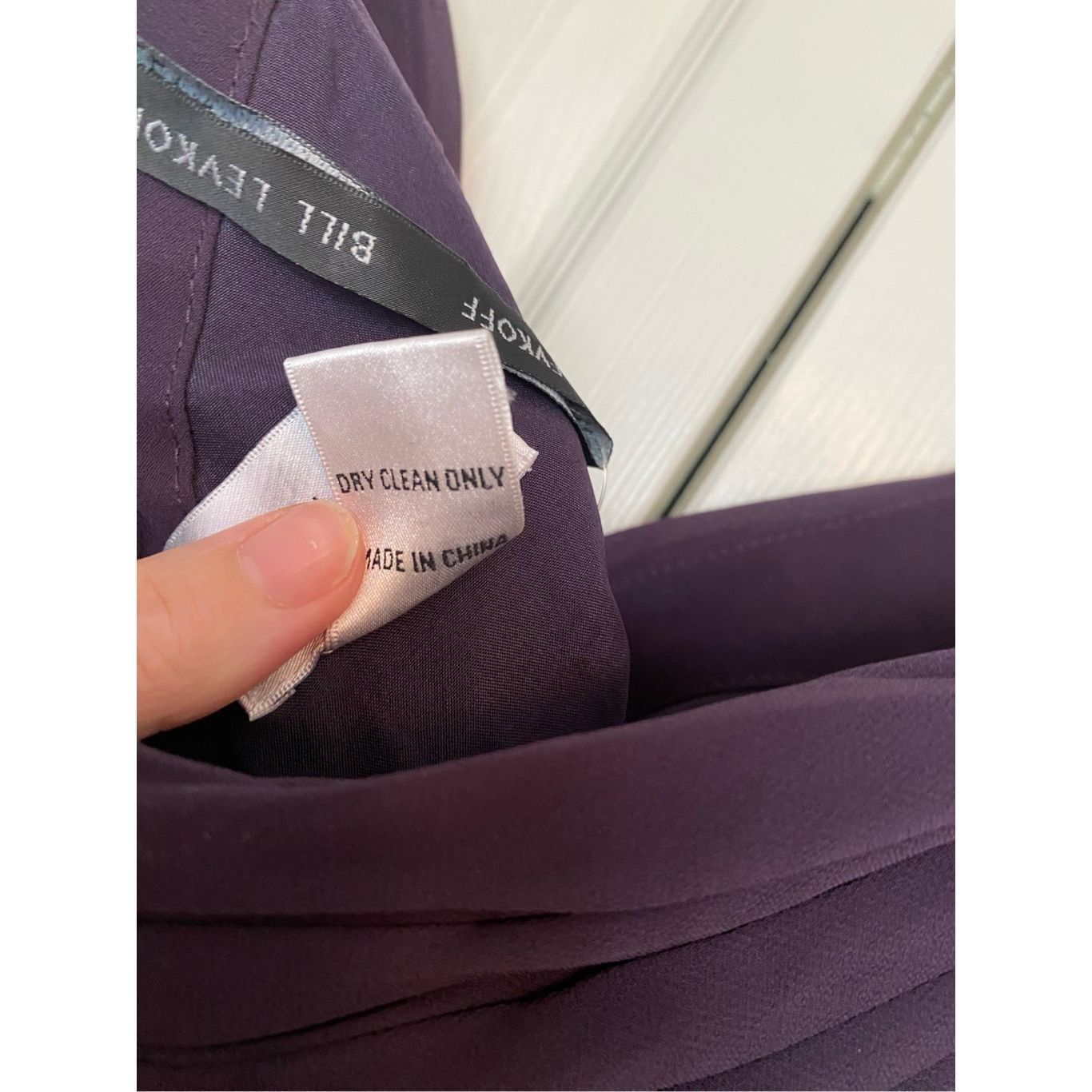 Billy Hill Bill Levkoff NWT Bridesmaid Chiffon Short Dress in Plum Purp Size L / US 10 / IT 46 - 6 Thumbnail