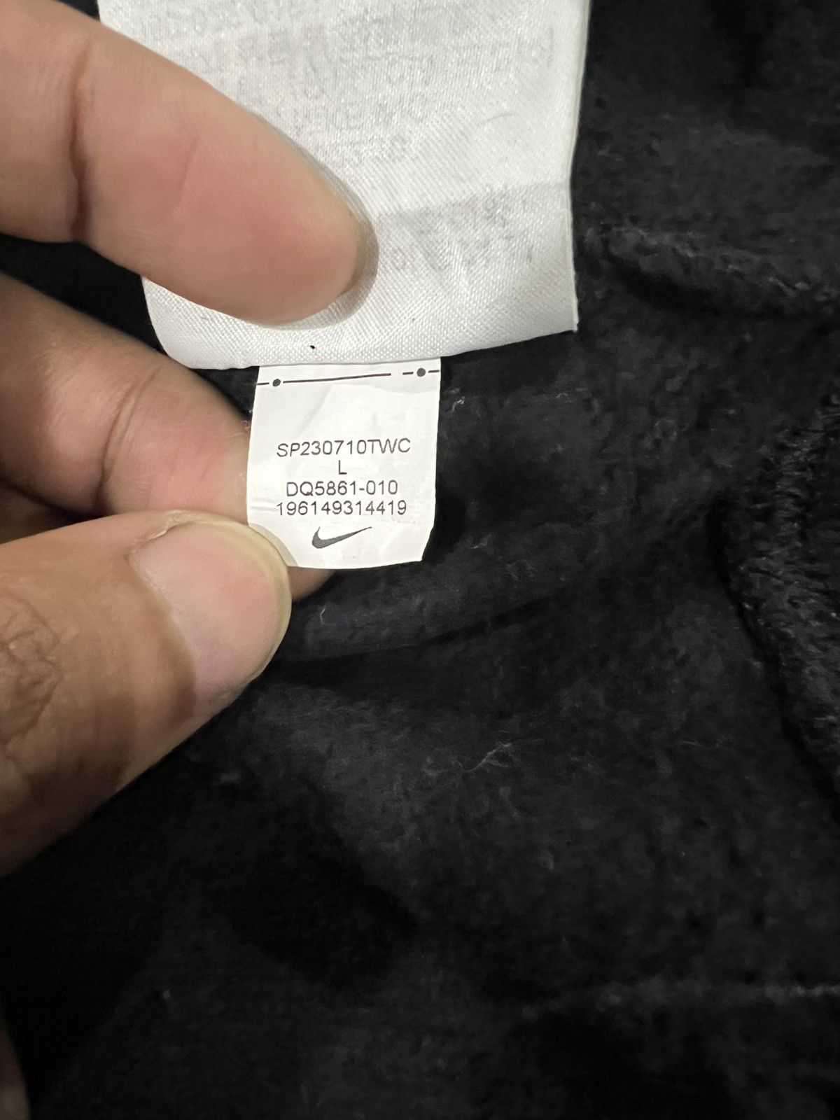 Nike × Travis Scott × Vintage Y2K Nike Swoosh Centre Logo Travis Scott Hoodie Sweater Size US L / EU 52-54 / 3 - 8 Thumbnail