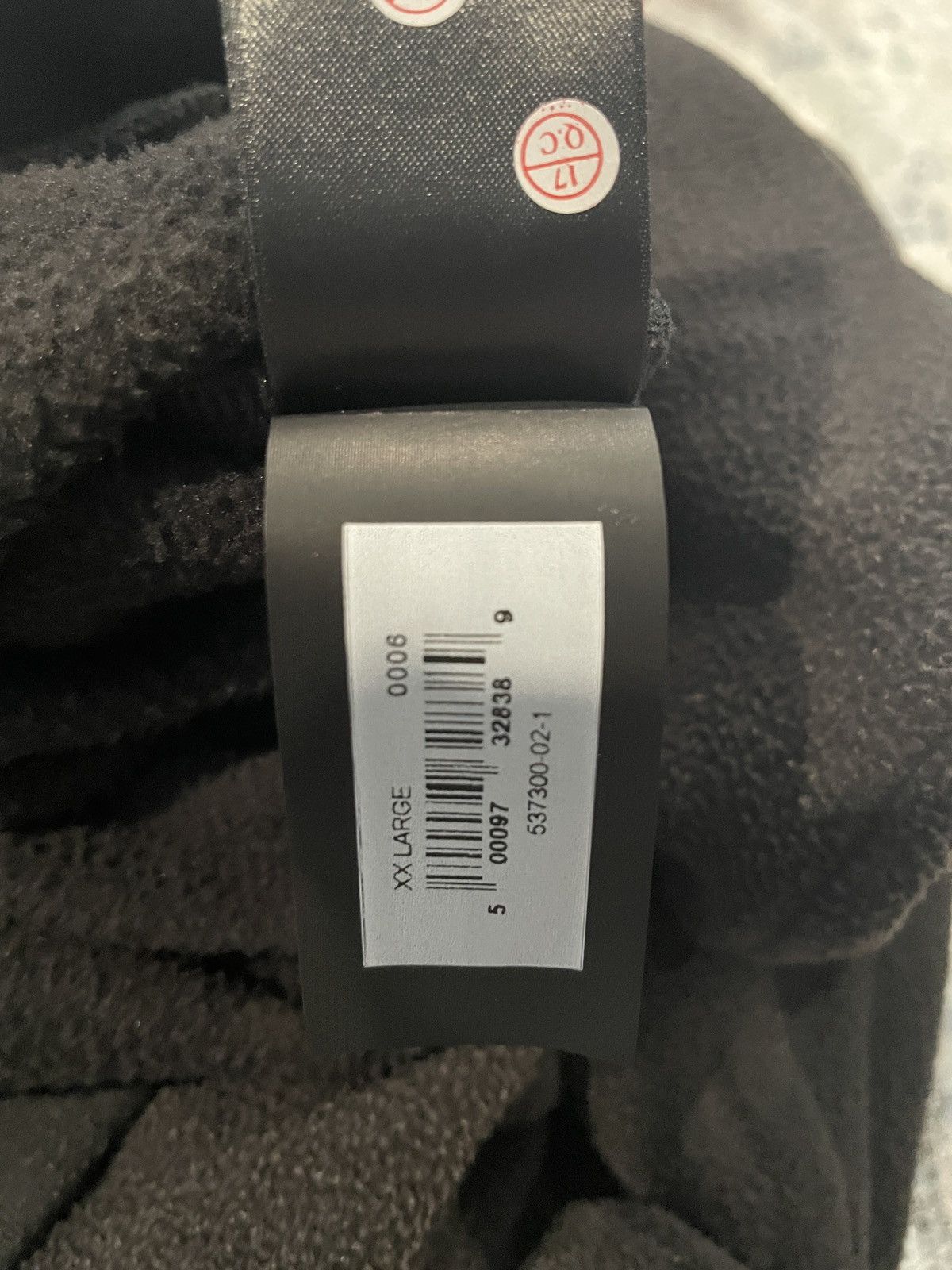 Yeezy Yeezy Gap Polar Fleece Hoodie Black Size XXL (UNRELEASED) Size US XXL / EU 58 / 5 - 5 Thumbnail