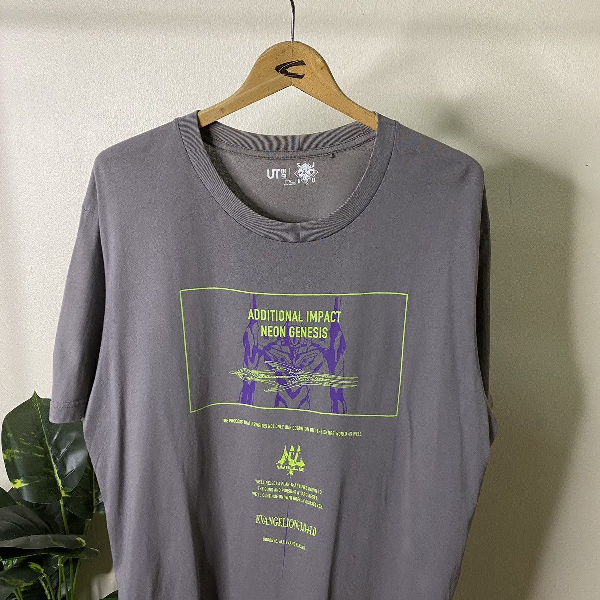 Anime × Japanese Brand × Vintage Neon Genesis Evangelion 3.0+1.0 Anime Tee Size US L / EU 52-54 / 3 - 2 Thumbnail