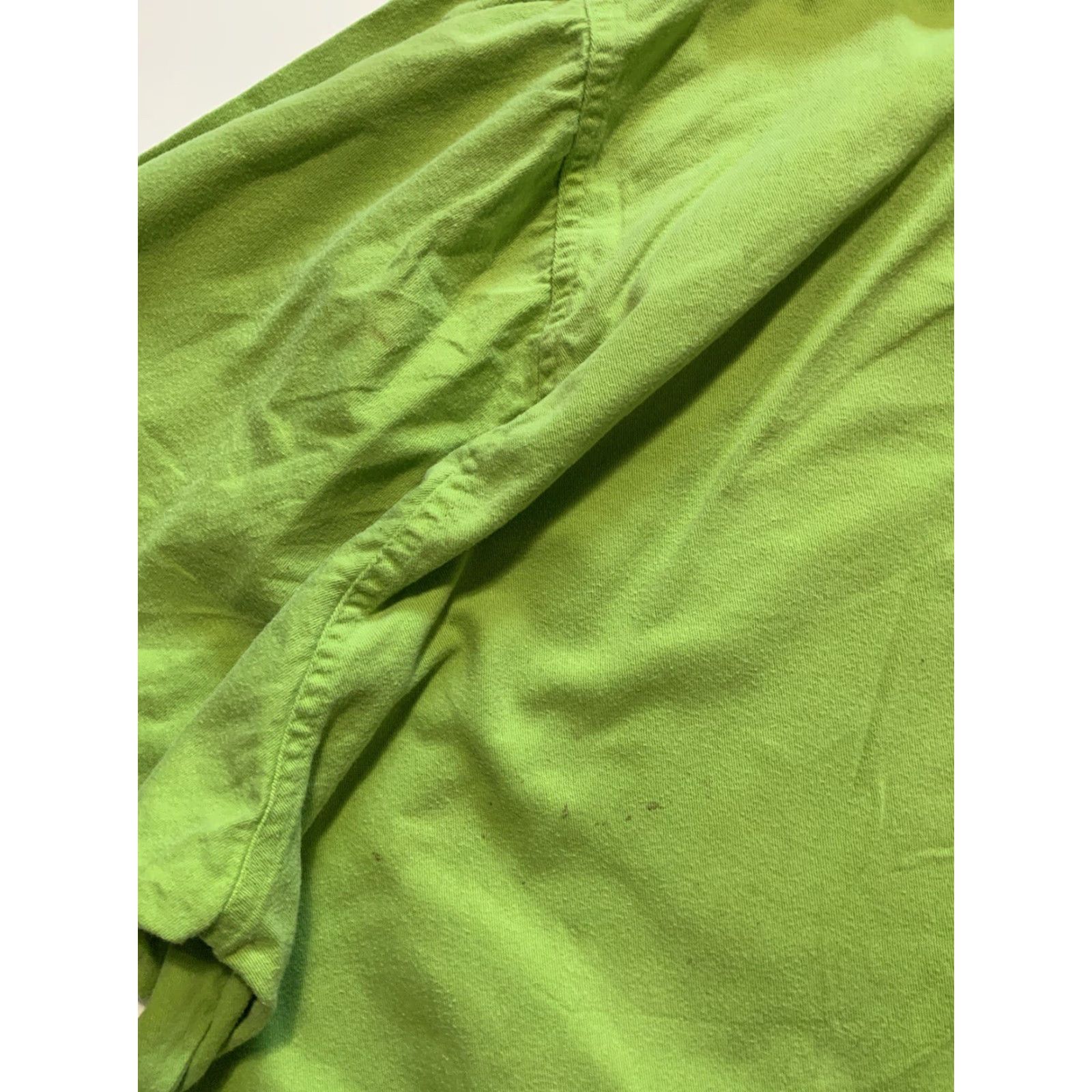 Vintage VINTAGE Cross Colours YA Dig Baja Poncho Green Hip Hop Pullover Hoodie Sz. 3 Mens 90s Staining Used Regular Size 3 Hoodie Size US S / EU 44-46 / 1 - 7 Thumbnail