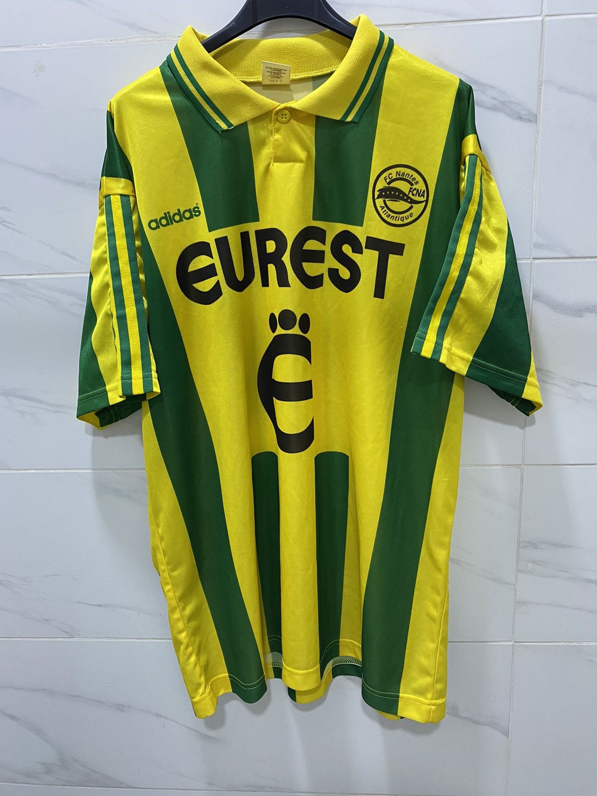 Vintage gable FC Nantes Adidas 1996