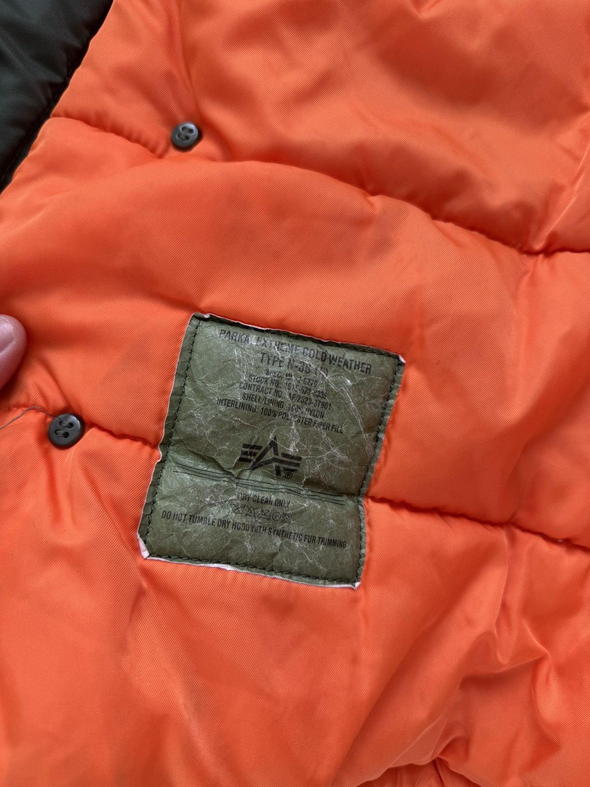 Alpha Industries Alpha Industries women’s S green bomber parka jacket Size S / US 4 / IT 40 - 9 Thumbnail