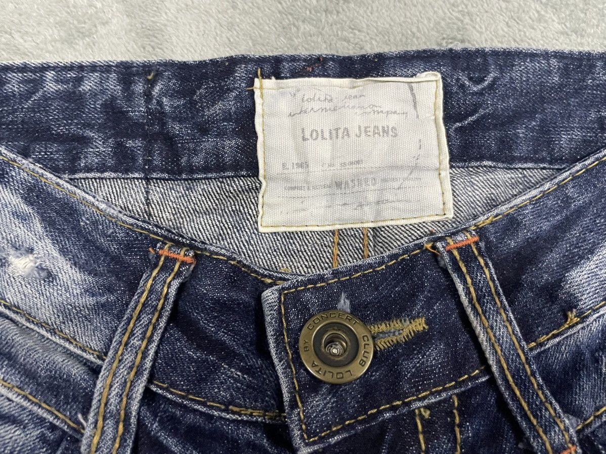 Le Grande Bleu (L.G.B.) Lolita Club By Concert Club Bootcut Denim Jeans Size US 28 / EU 44 - 11 Thumbnail