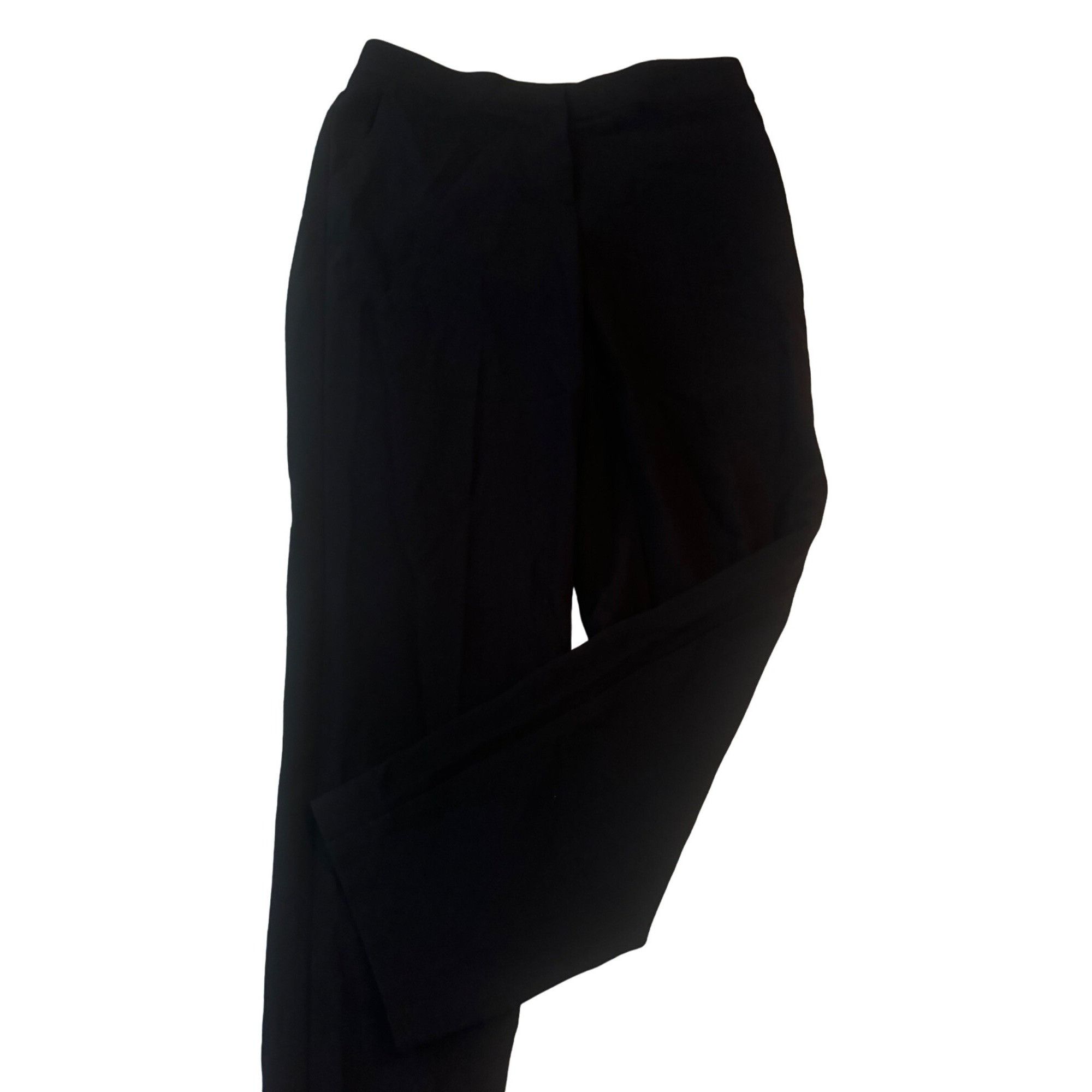 Designer St. John Women's Black Dress Pants Size 8 Size 30" / US 8 / IT 44 - 1 Thumbnail