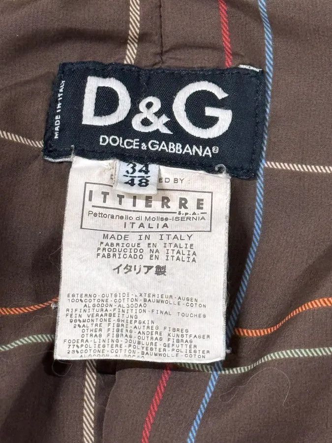 Dolce & Gabbana AW2005 Dolce & Gabbana Cowboy Denim Shearling Jacket Size US M / EU 48-50 / 2 - 8 Thumbnail