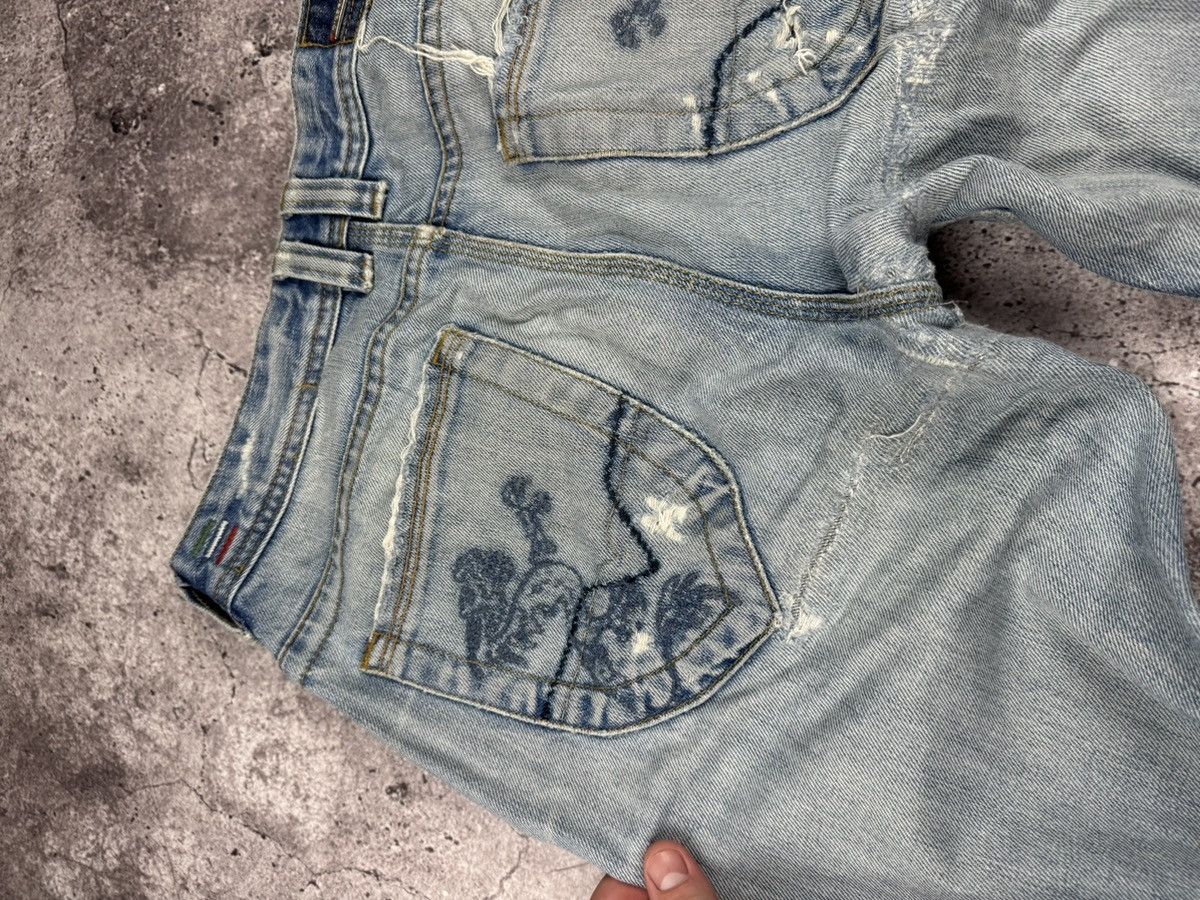 Hysteric Glamour × If Six Was Nine × Le Grande Bleu (L.G.B.) CRAZY FLARED DIESEL JEANS If Six Was Nine japanese style Size US 31 - 10 Thumbnail