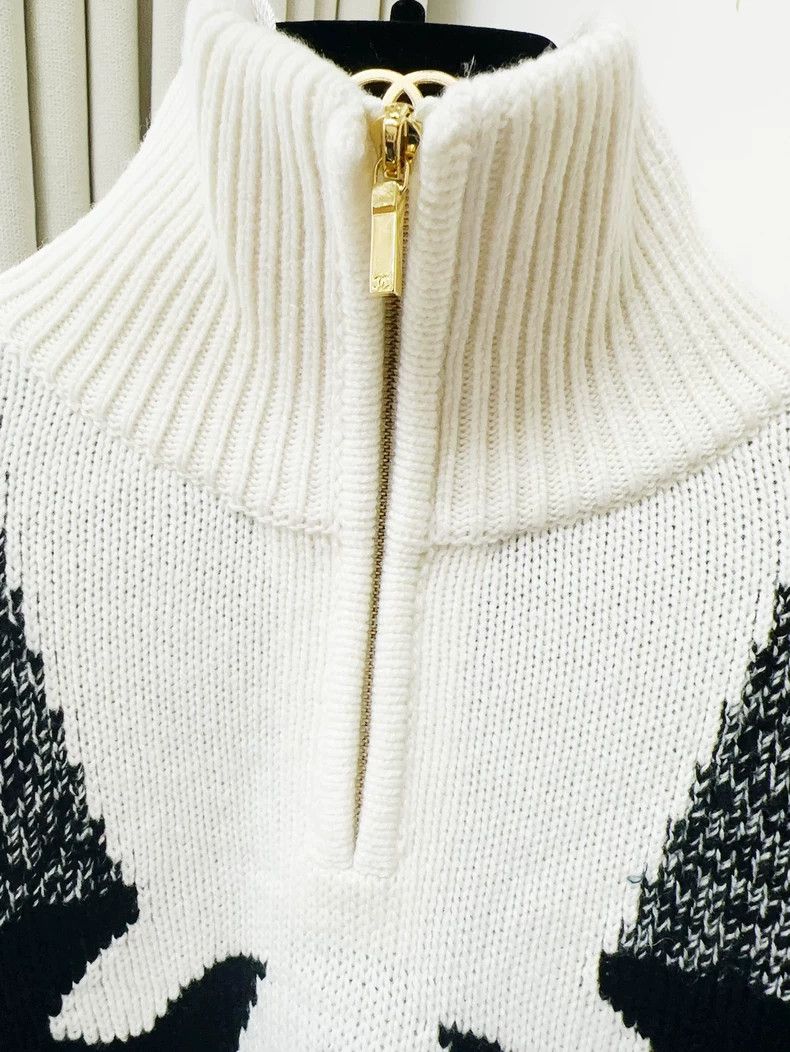 Chanel Chanel 22N Coco Neige Ski Series Black and White Color Blo Size XS / US 0-2 / IT 36-38 - 4 Thumbnail