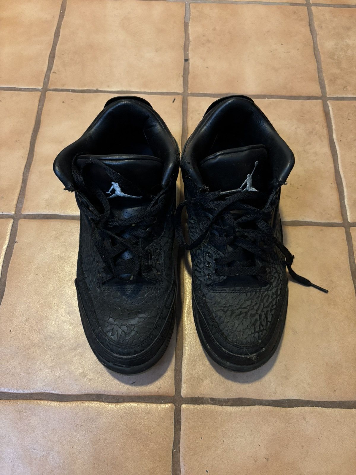 Jordan Brand Air Jordan 3 Retro Black Flip 2011 Size US 9 / EU 42 - 2 Thumbnail