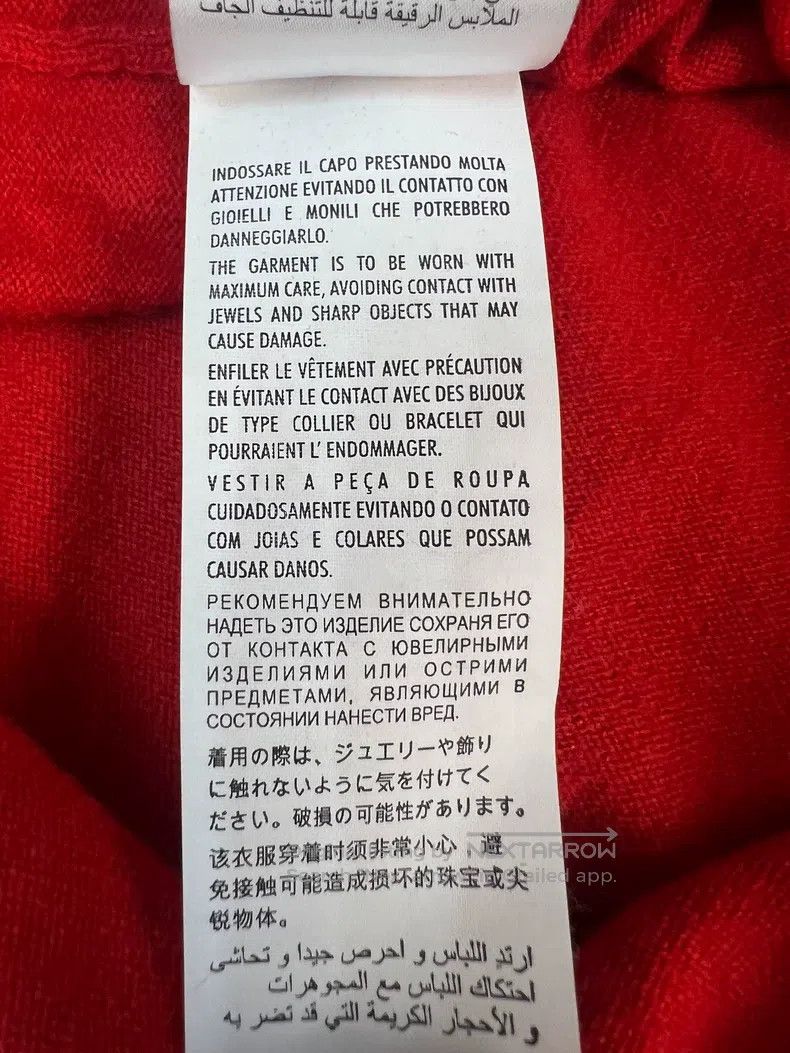 Gucci Gucci Small fragrance style cashmere short sleeves Size XS / US 0-2 / IT 36-38 - 9 Thumbnail