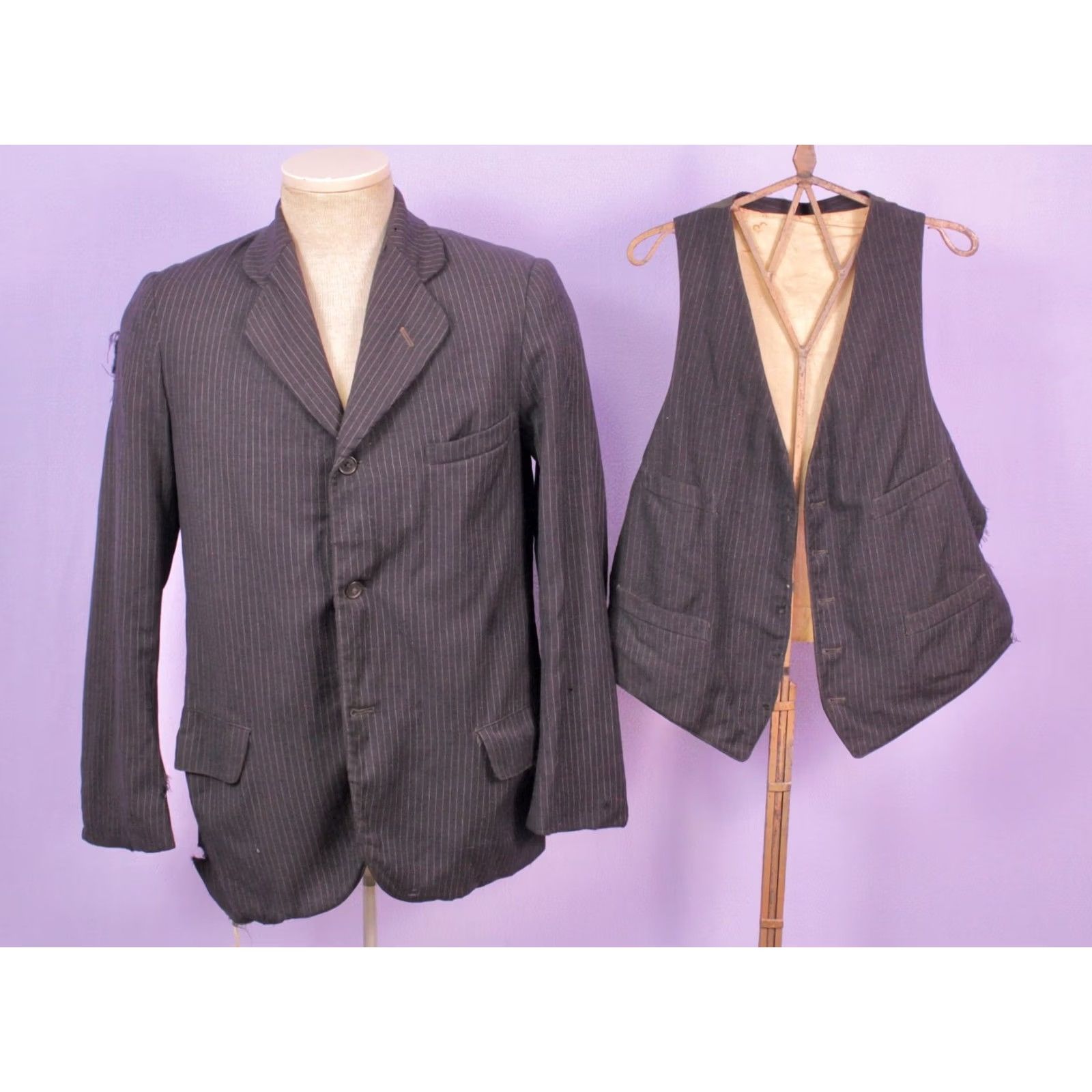 Vintage Item Specifications: Sleeve Length: 24.5 Size 36R - 3 Thumbnail