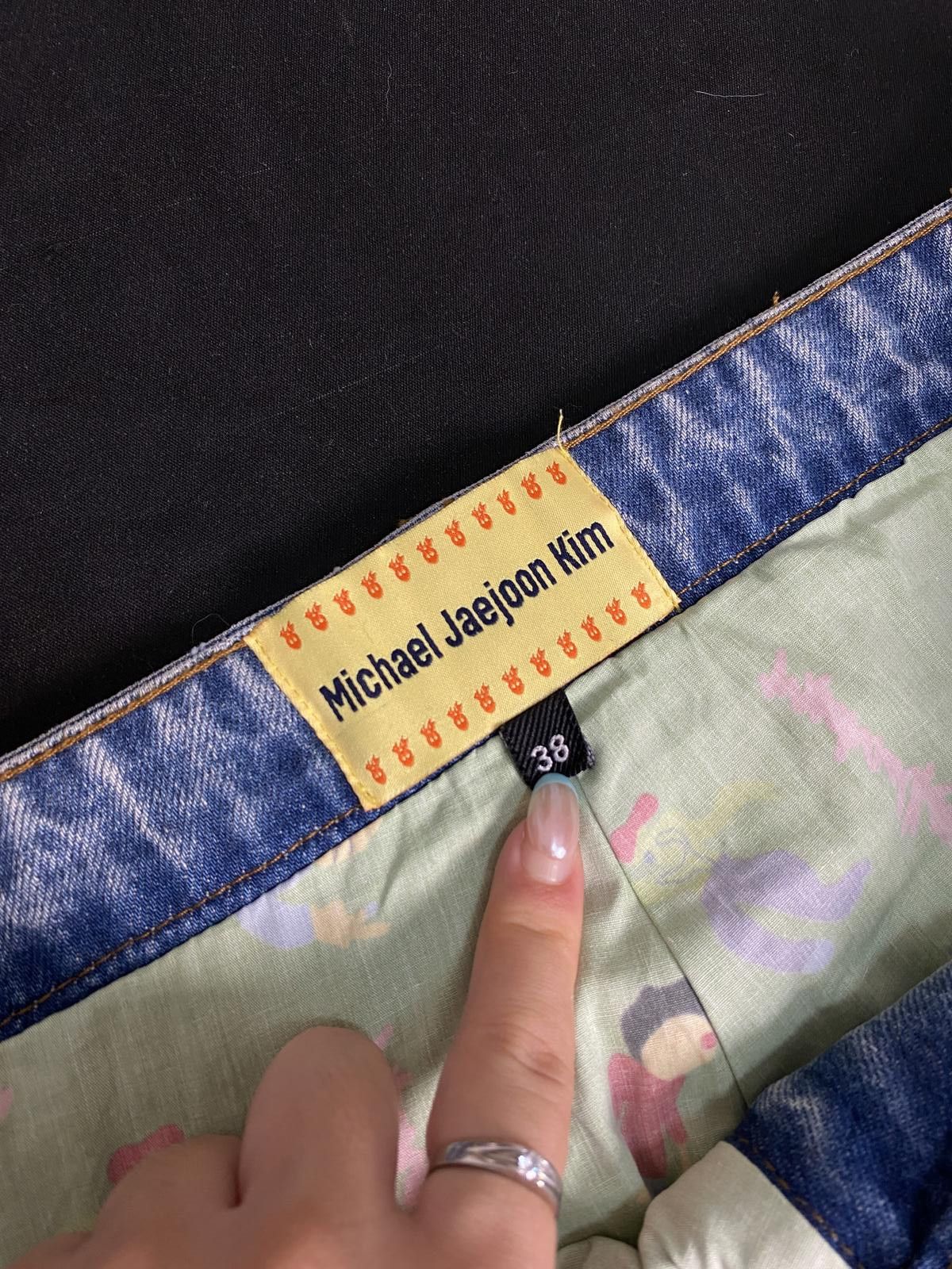 Japanese Brand Deadstock Michael Jaejoon Kim Shredded Distressed Denim Jean Size US 32 / EU 48 - 3 Thumbnail