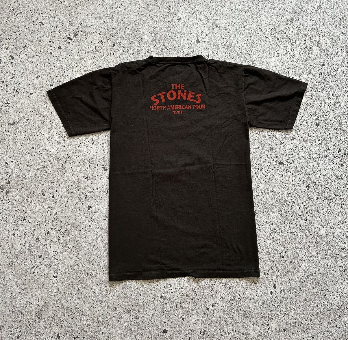 Band Tees × Vintage Vintage The Rolling Stones North American Tour 1981 T-Shirt Size US L / EU 52-54 / 3 - 4 Thumbnail