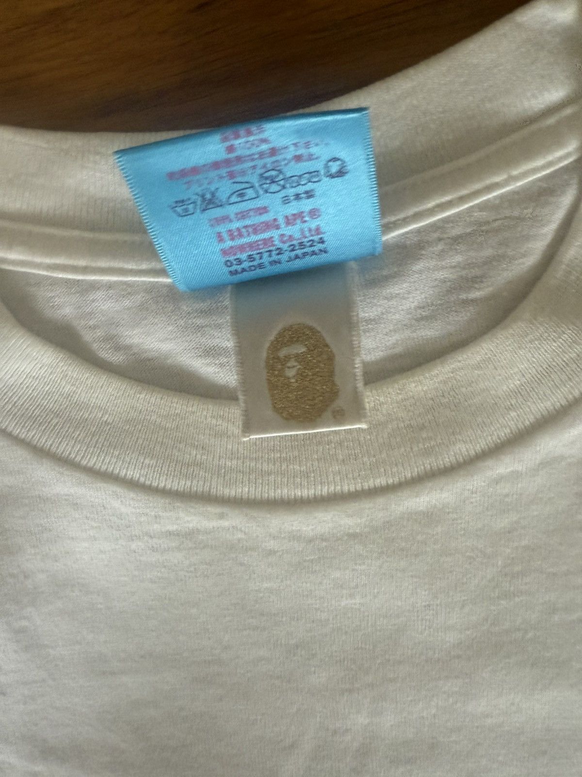 Bape 2000s Bape ASNKA backhit tee Size US L / EU 52-54 / 3 - 5 Thumbnail