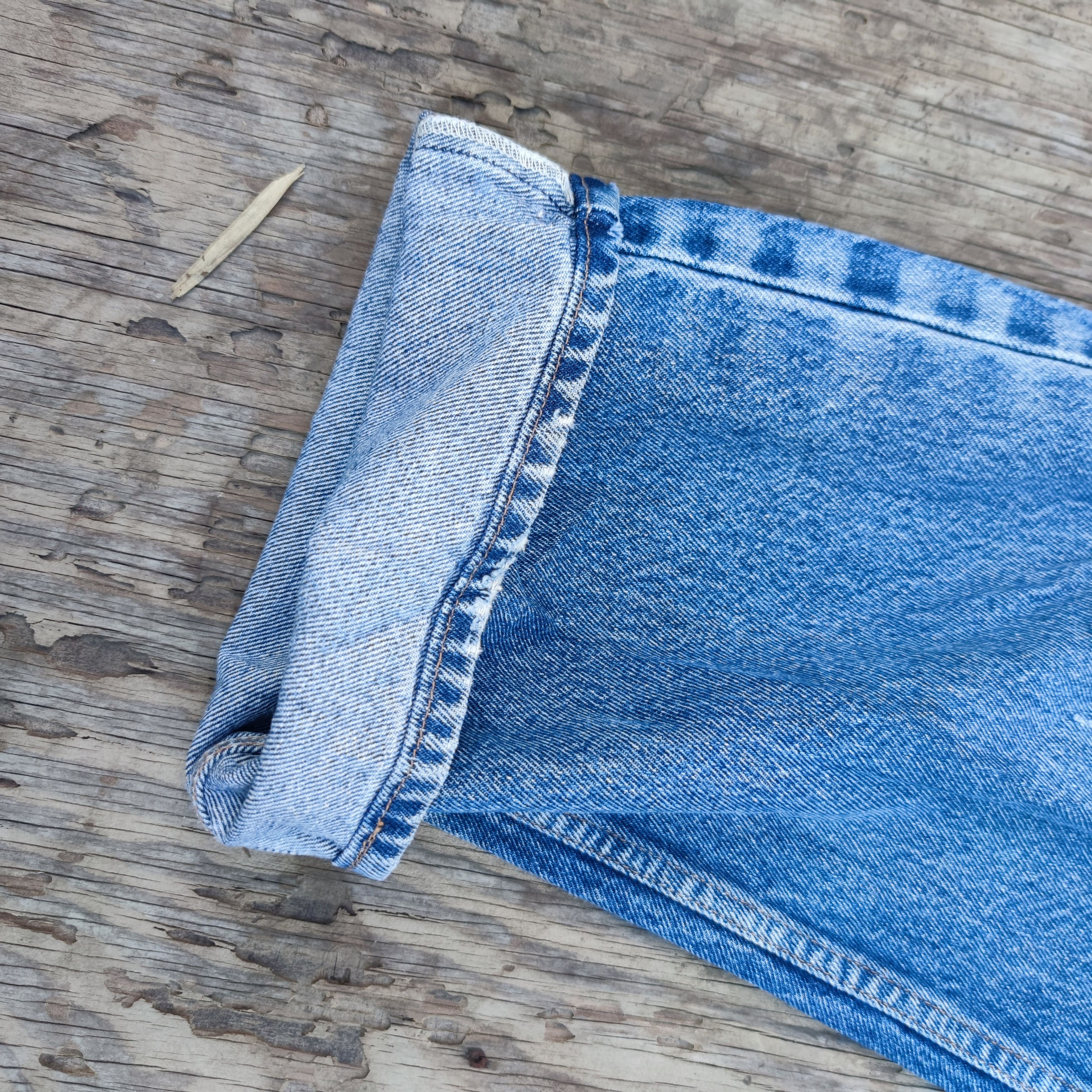 Vintage Vintage Prison Blues Work Denim Pant 38x28 Size US 38 / EU 54 - 8 Thumbnail