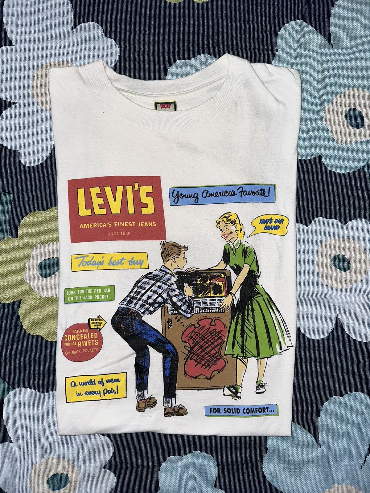 Levi's Vintage Clothing 90’s Levi’s [ Young American Favorite! ] Size US XL / EU 56 / 4 - 1 Thumbnail