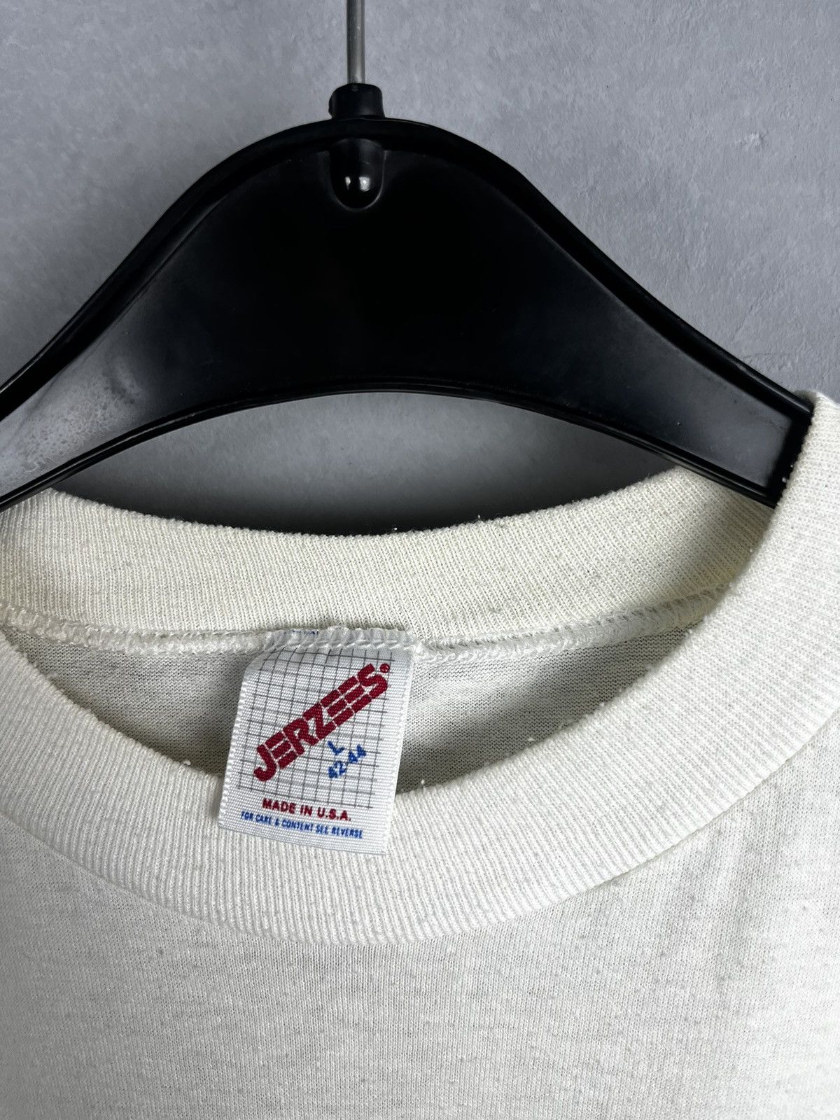 Jerzees × Vintage VIBROPLATING USA 1988 Size US L / EU 52-54 / 3 - 9 Thumbnail