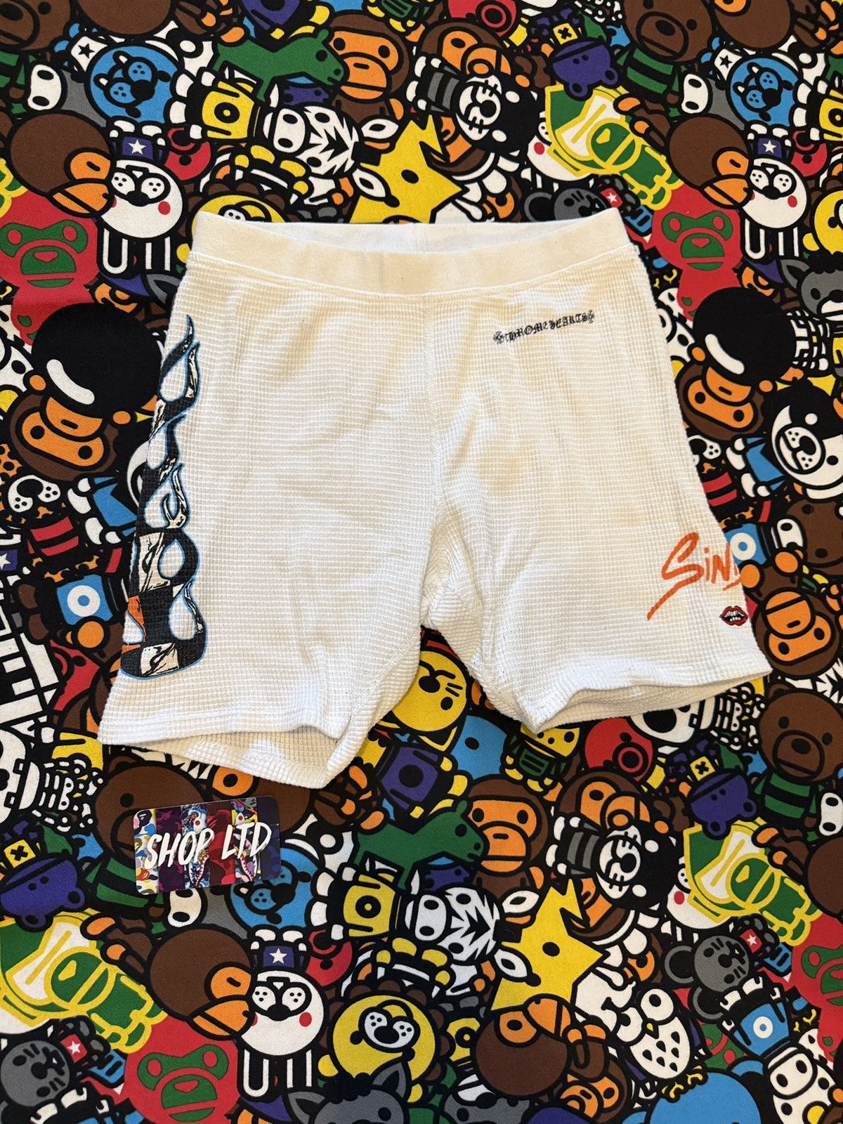 Chrome Hearts Chrome Hearts Womens Matty Boy Sinister Thermal Shorts Size 28" / US 6 / IT 42 - 2 Thumbnail