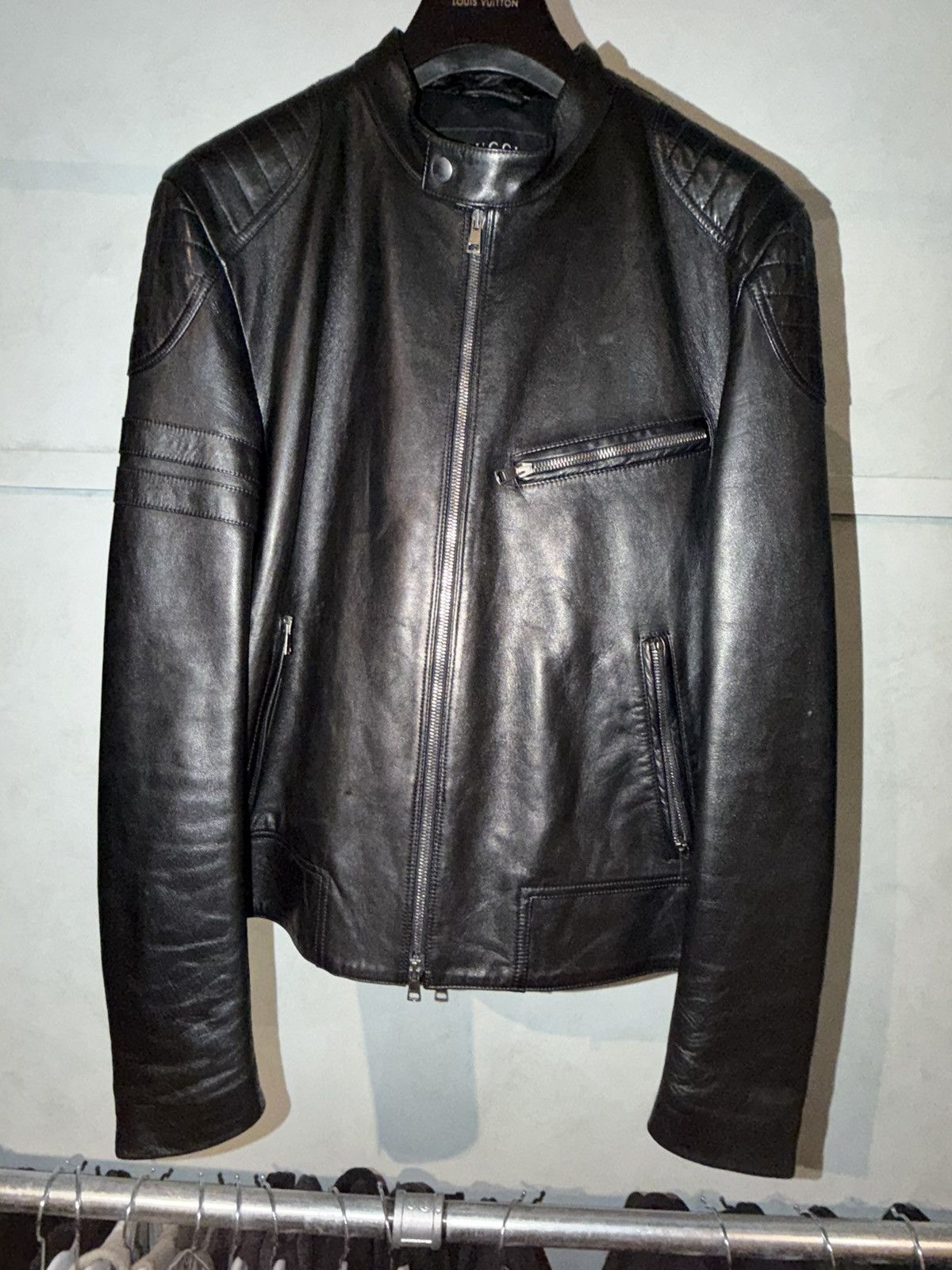 Gucci Gucci leather jacket Size US M / EU 48-50 / 2 - 1 Thumbnail