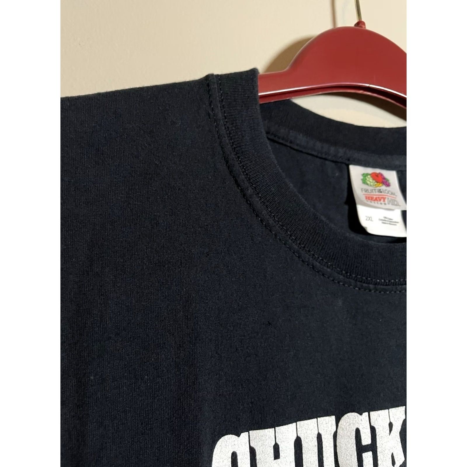 Fruit Of The Loom VINTAGE Chuck Berry Johnny Be Goode T-Shirt 2XL Classic Black Short Sleeve Crew Neck Cotton Unisex Adults 2000s Size US XXL / EU 58 / 5 - 6 Thumbnail