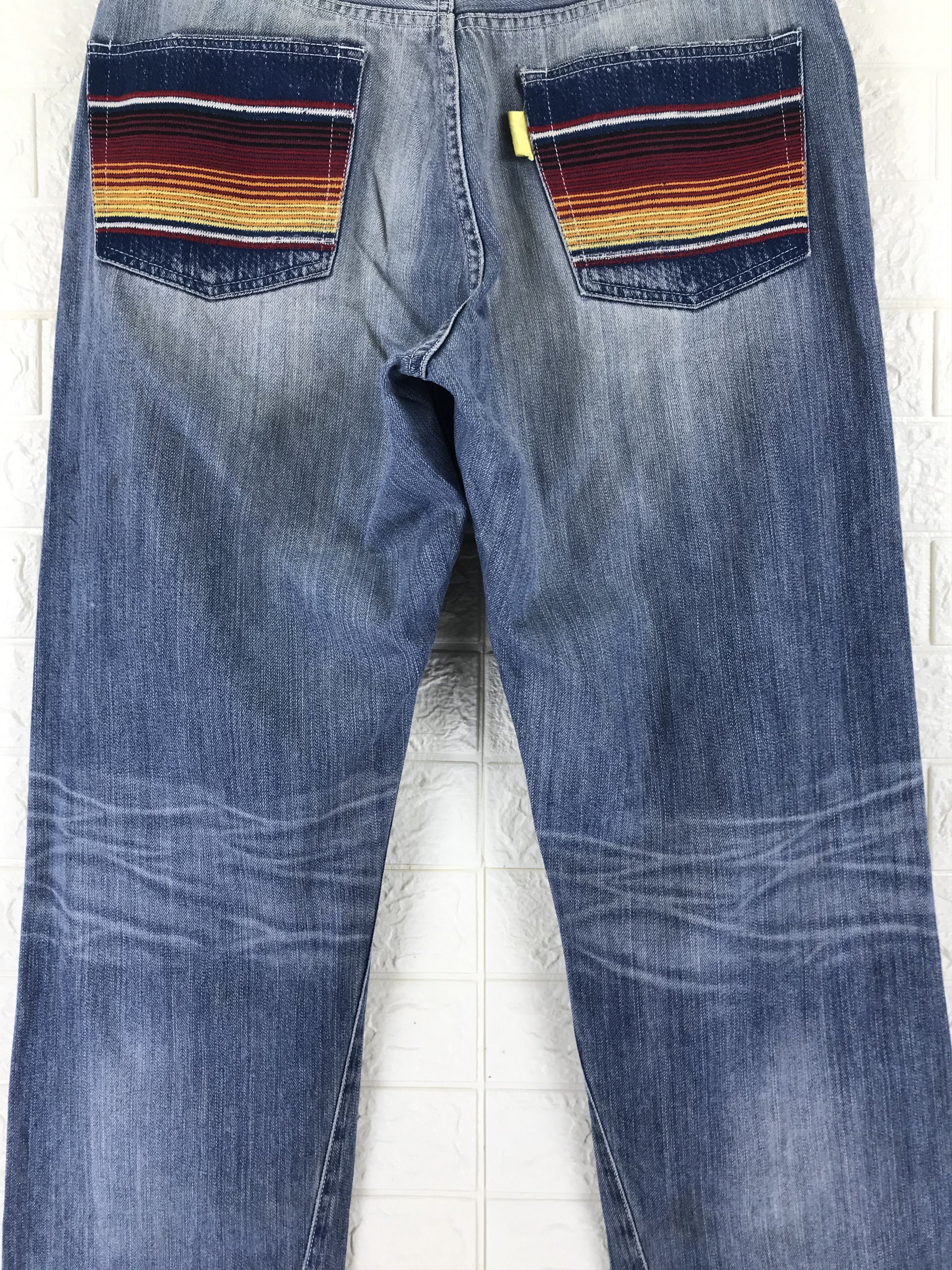 Swagger Swagger Blue Wash Baggy Jeans Size US 36 / EU 52 - 7 Thumbnail