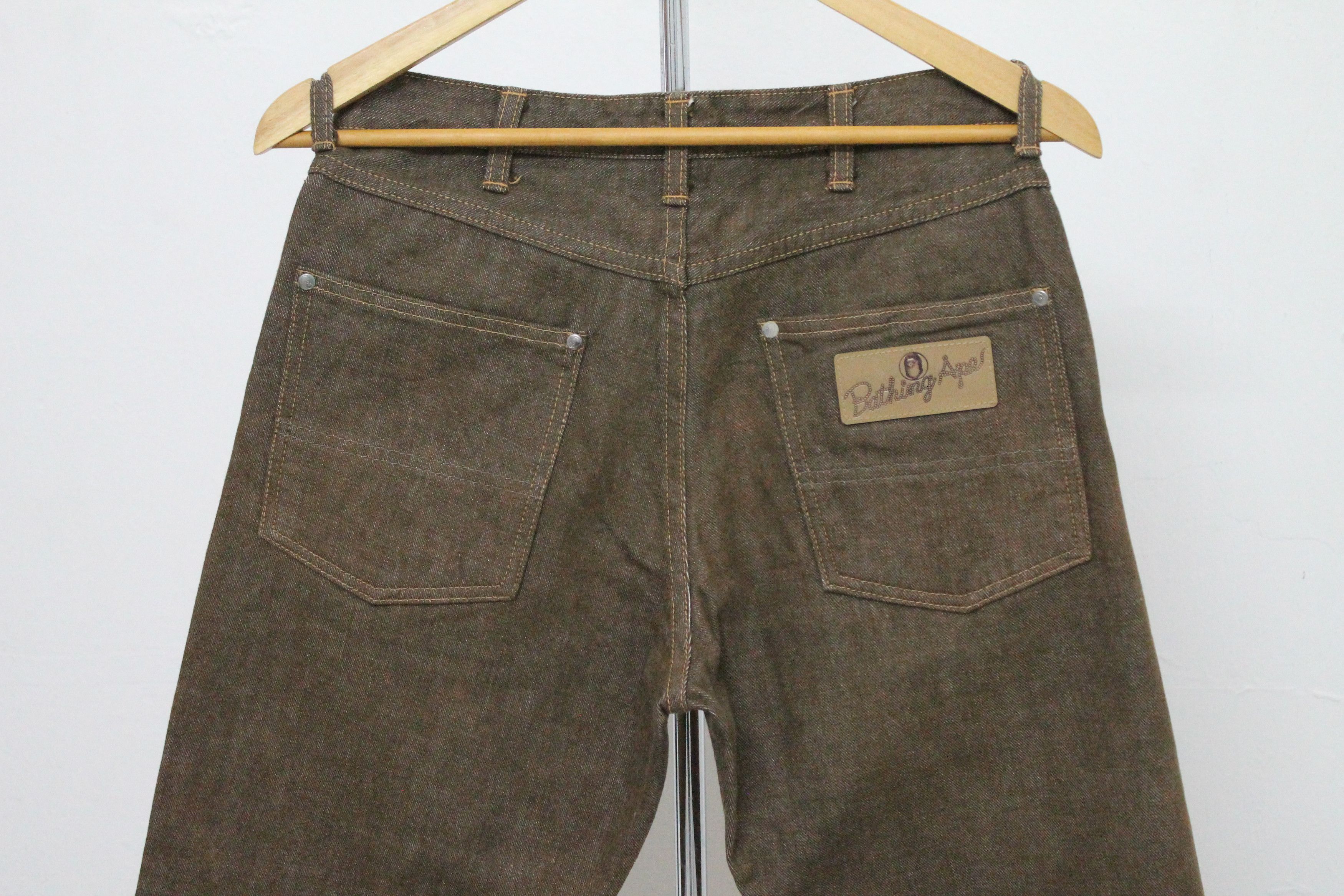 Bape Vintage A BATHING APE BAPE Selvedge Jeans size 29. Size US 29 - 6 Thumbnail