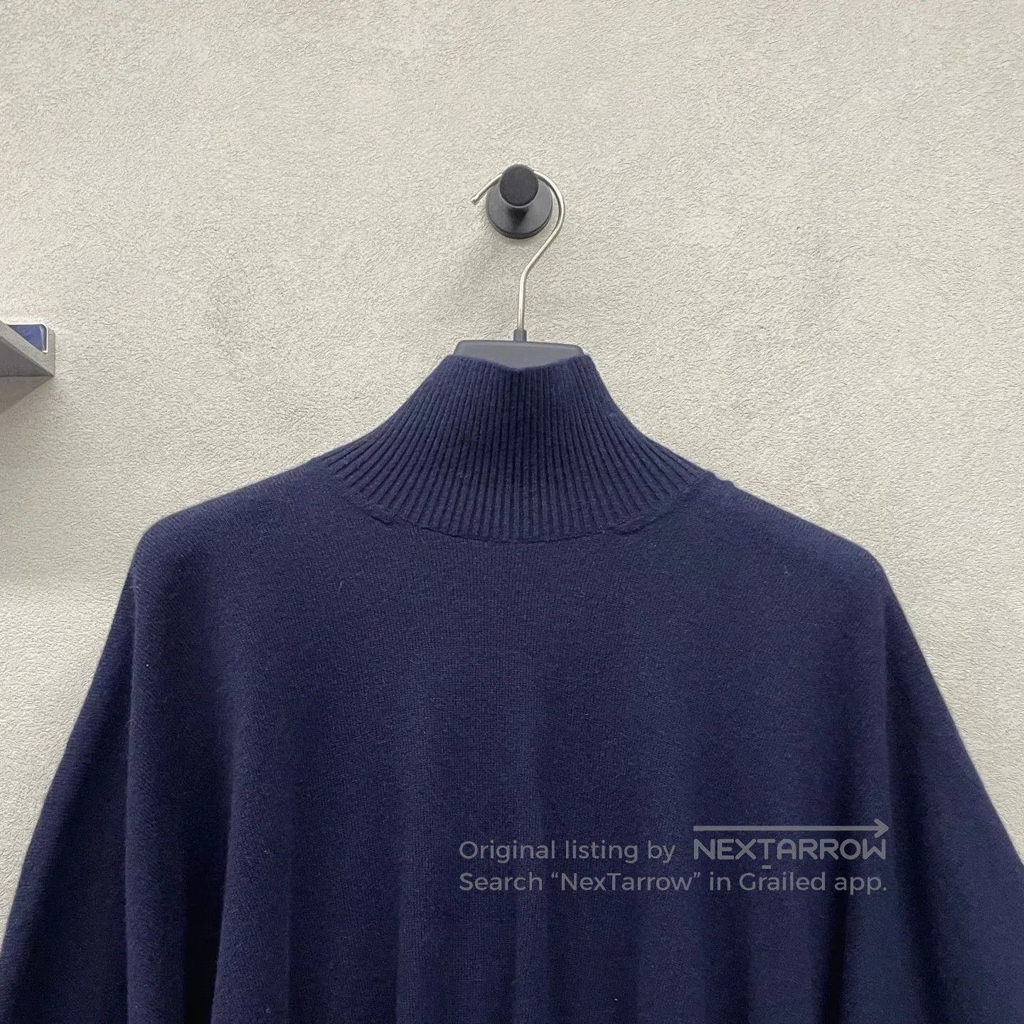 Louis Vuitton LV Navy Blue Knit Sweater. Size M / US 6-8 / IT 42-44 - 4 Thumbnail