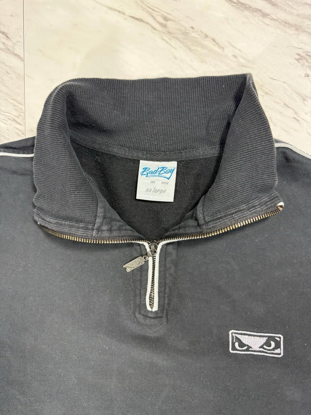 Other Bad Boy MMA Eyes Logo Quarter Zip Sweatshirt Black XL #8 Size US XL / EU 56 / 4 - 5 Thumbnail