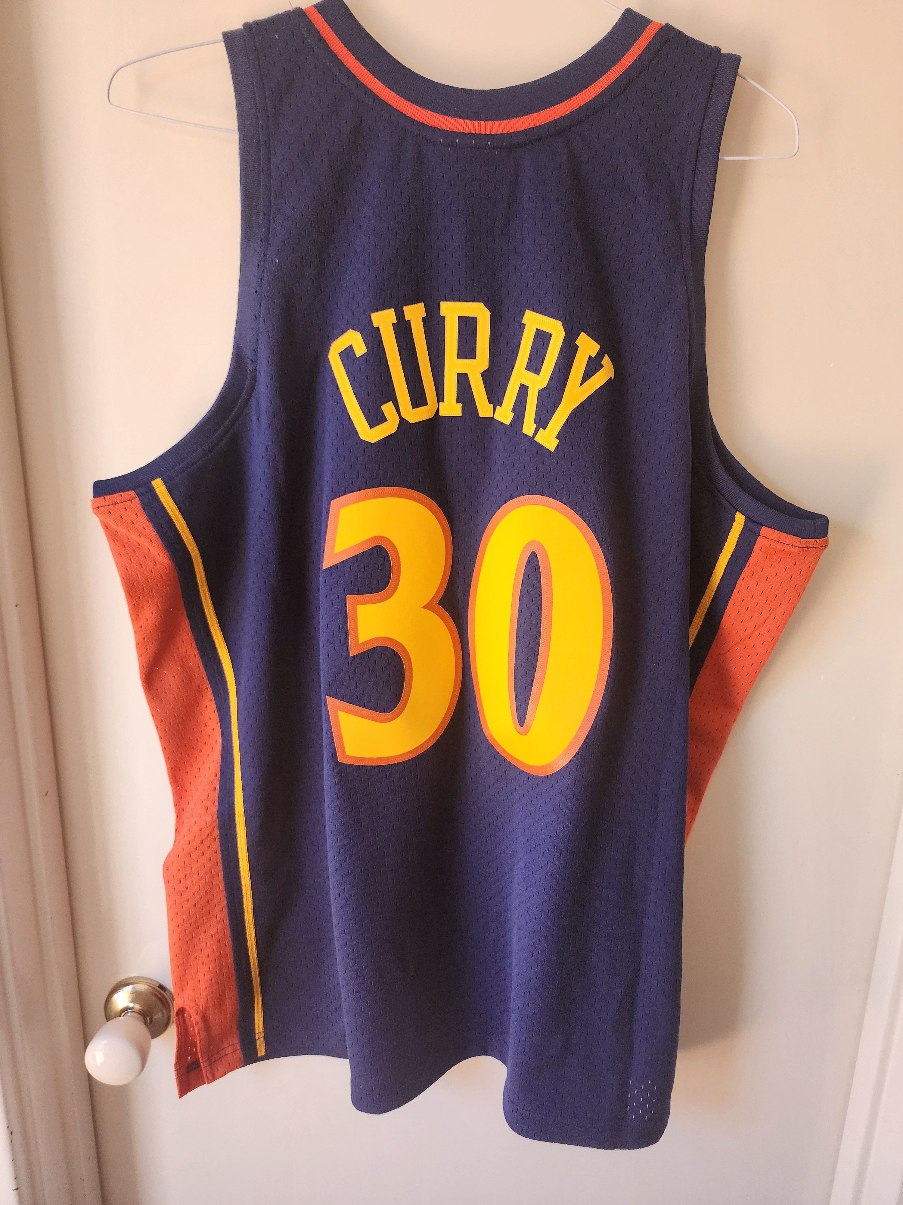 Mitchell & Ness Stephen Curry Warriors '09-'10 Mitchell & Ness NBA Jersey Size US XXL / EU 58 / 5 - 2 Thumbnail