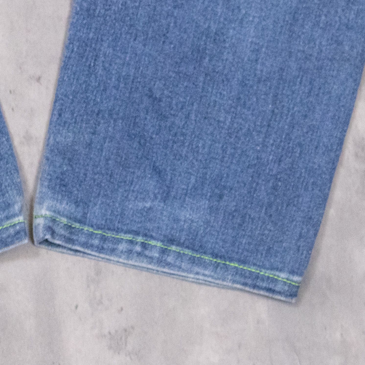 Carhartt × Dickies × Vintage Y2K 2000's Contrast Stitch Double Knee Denim Jeans Pant's Size US 26 / EU 42 - 14 Thumbnail