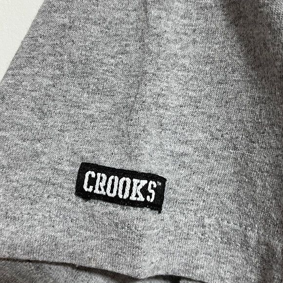 Crooks & Castles Crooks & Castles Graphic Tee - Medium - Gray Size US M / EU 48-50 / 2 - 7 Thumbnail