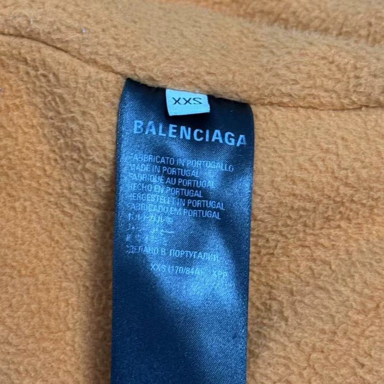Balenciaga Balenciaga Sporty B Distressed Hooded Bomber Size US XXS / EU 40 - 4 Thumbnail
