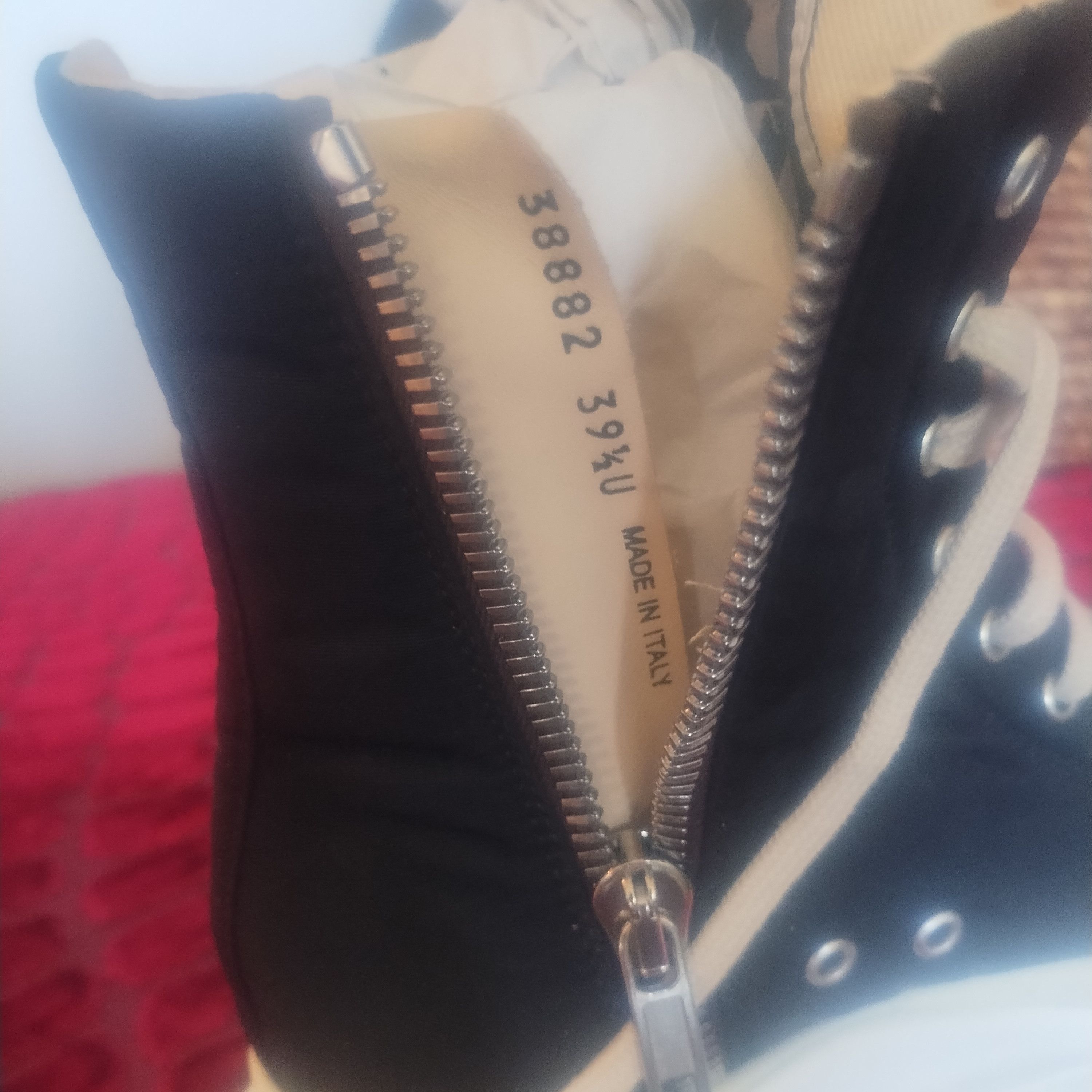 Rick Owens Drkshdw Rick Owens DRKSHDW Abstract “Black Milk Size 39.5 Size US 6.5 / EU 39-40 - 7 Thumbnail
