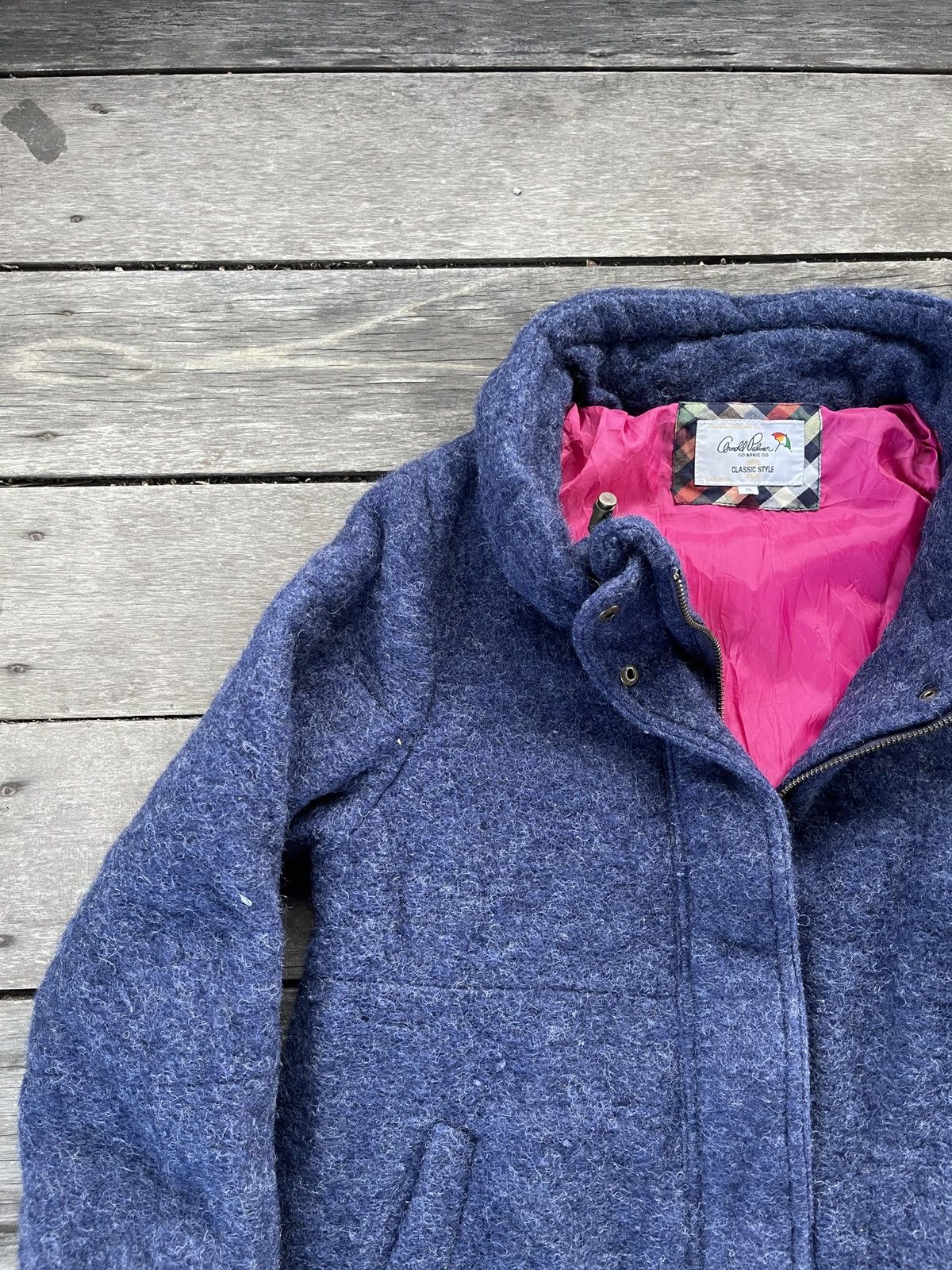 Japanese Brand × Vintage ARNOLD PALMER FULLZIPPER JACKET Size US S / EU 44-46 / 1 - 3 Thumbnail