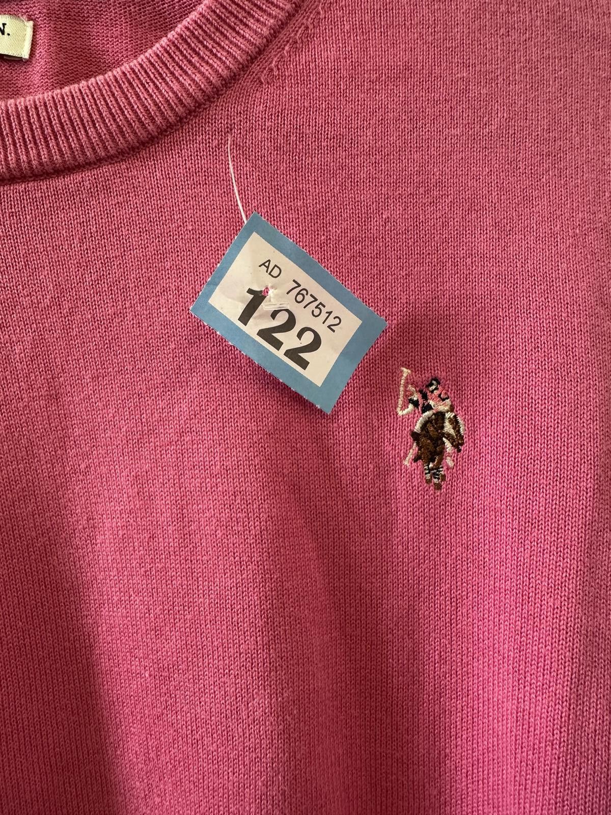 U.S. Polo Assn. U.S. Polo Assn. Women's Pink Sweater XL/16 Size XL / US 12-14 / IT 48-50 - 2 Thumbnail