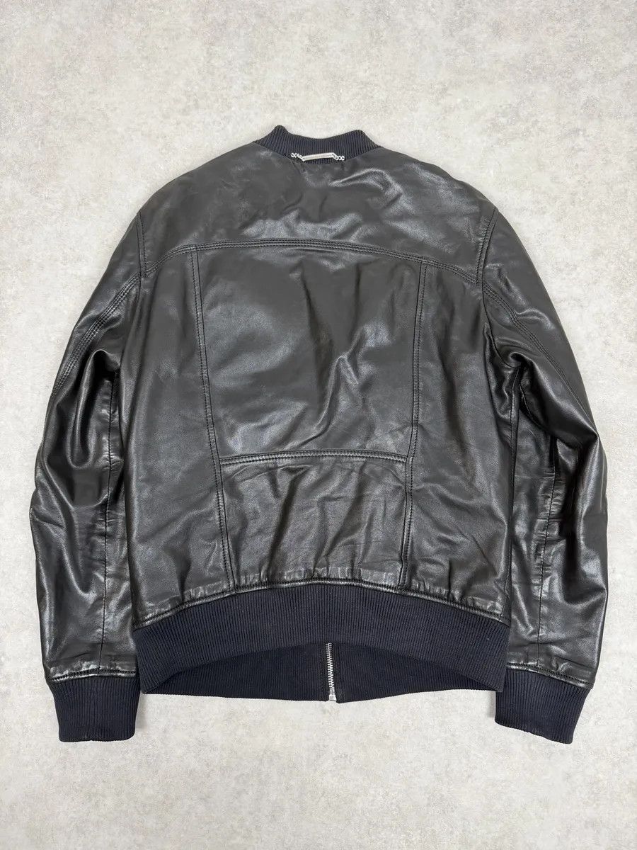 Dolce & Gabbana 2000s Dolce & Gabbana Spy Black Leather Jacket Size US M / EU 48-50 / 2 - 4 Thumbnail