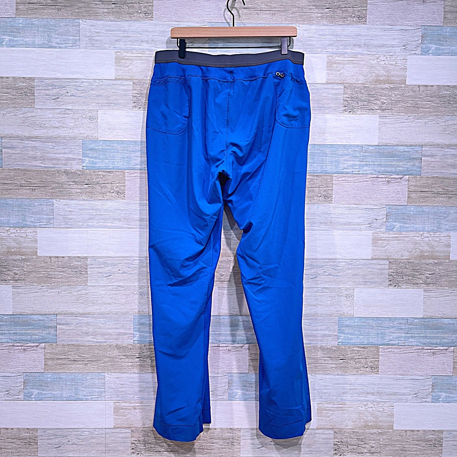 Other INFINITY Cherokee Slim Pull On Scrub Pants Blue Womens XLT Size 38" / US 16 / IT 52 - 3 Thumbnail