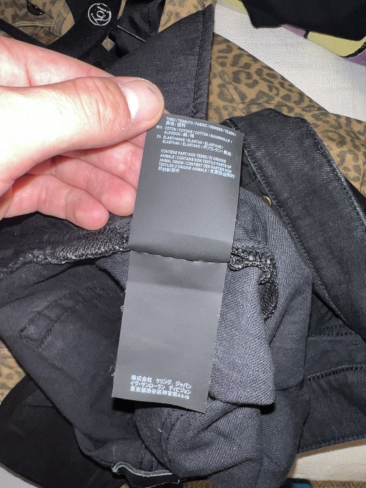 Saint Laurent Paris Saint Laurent Hedi denim Size US 30 / EU 46 - 12 Thumbnail
