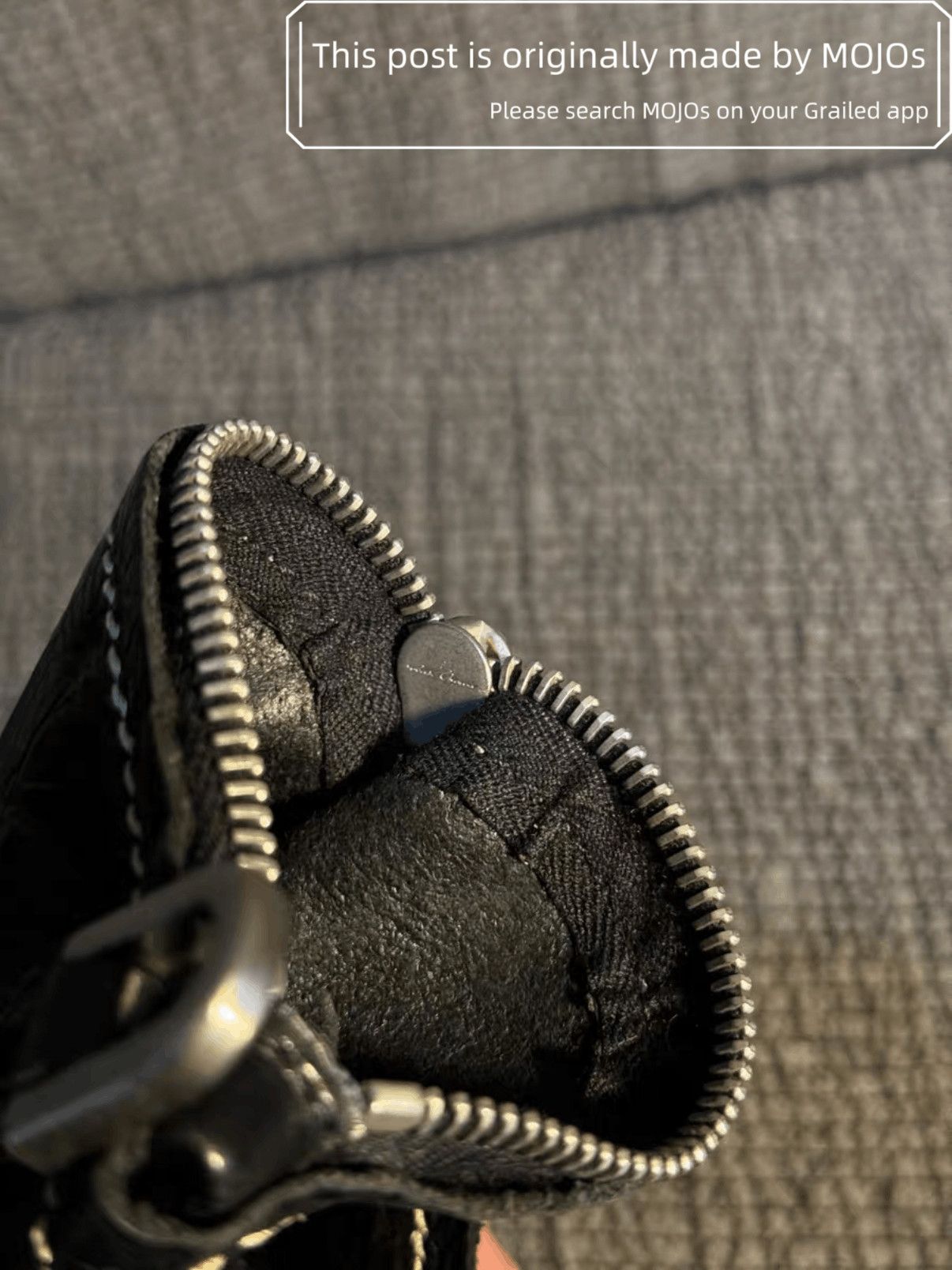 Rick Owens Rick Owens 18AW Leather Wallet mojos19491126 Size ONE SIZE - 8 Thumbnail