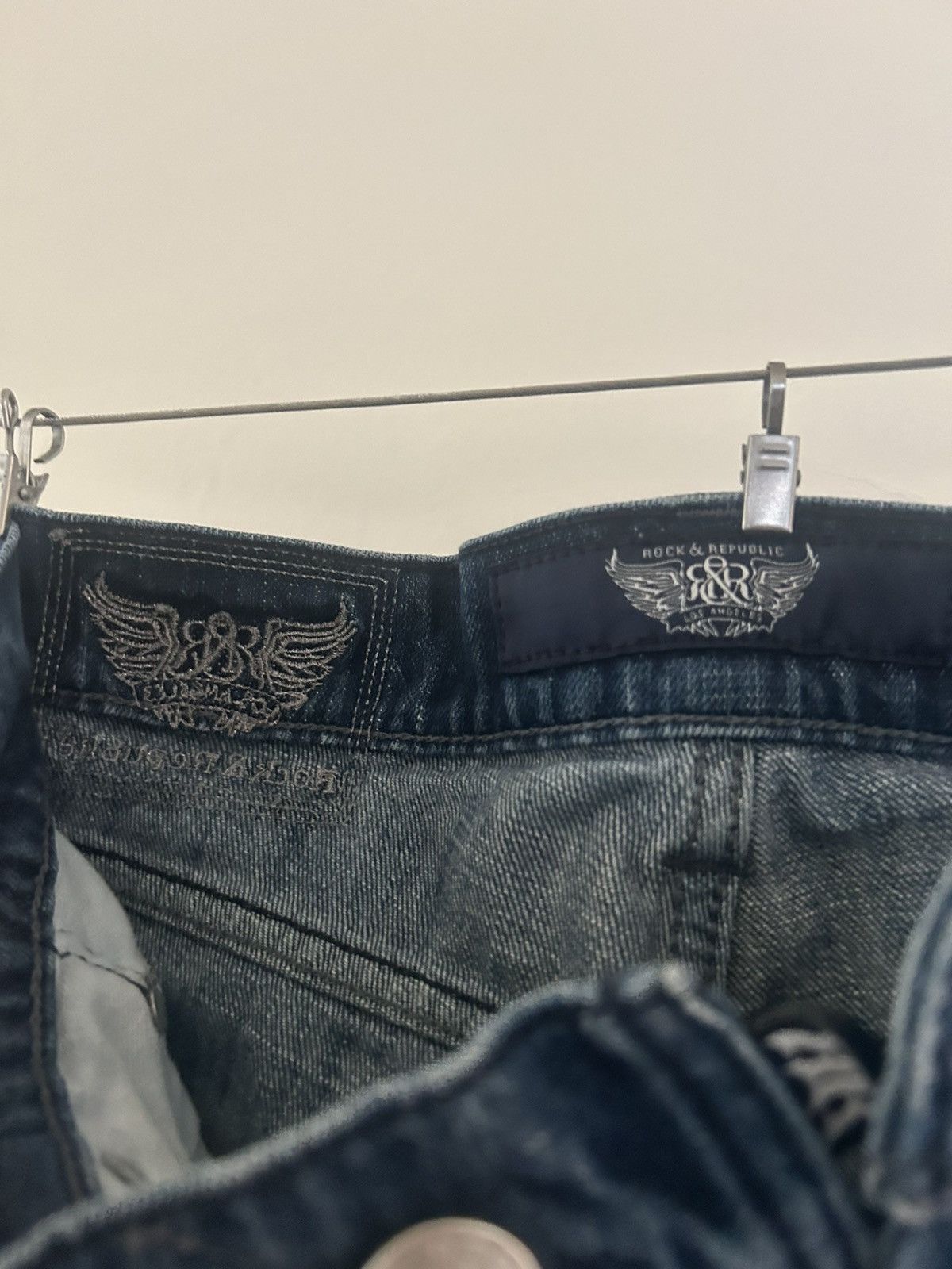 Rock & Republic rock and republic stitched vintage jeans Size US 29 - 2 Thumbnail